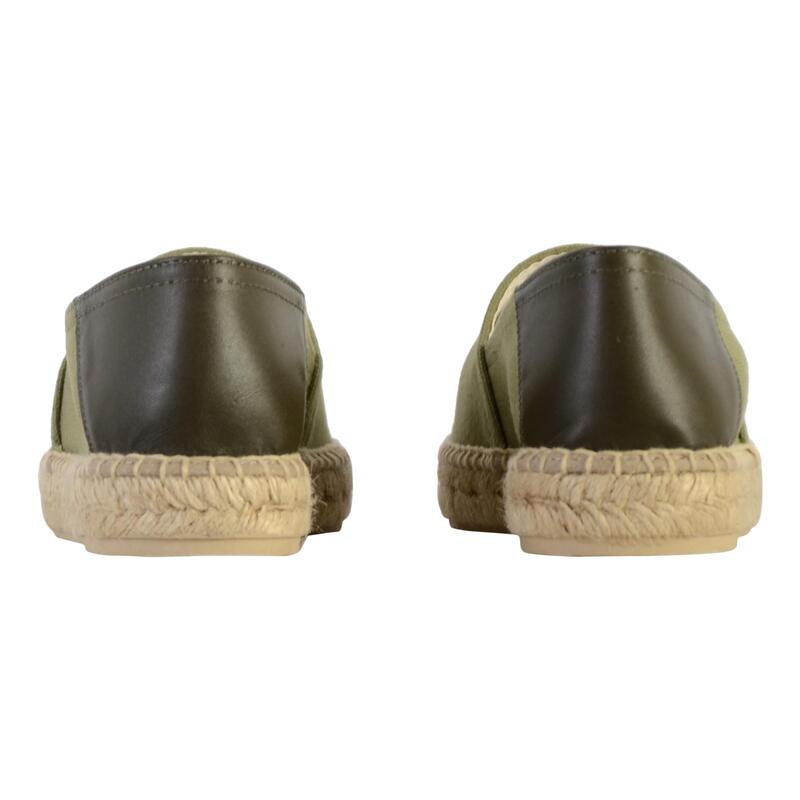 Espadrilles Cuir Geox Lampedusa - Femme