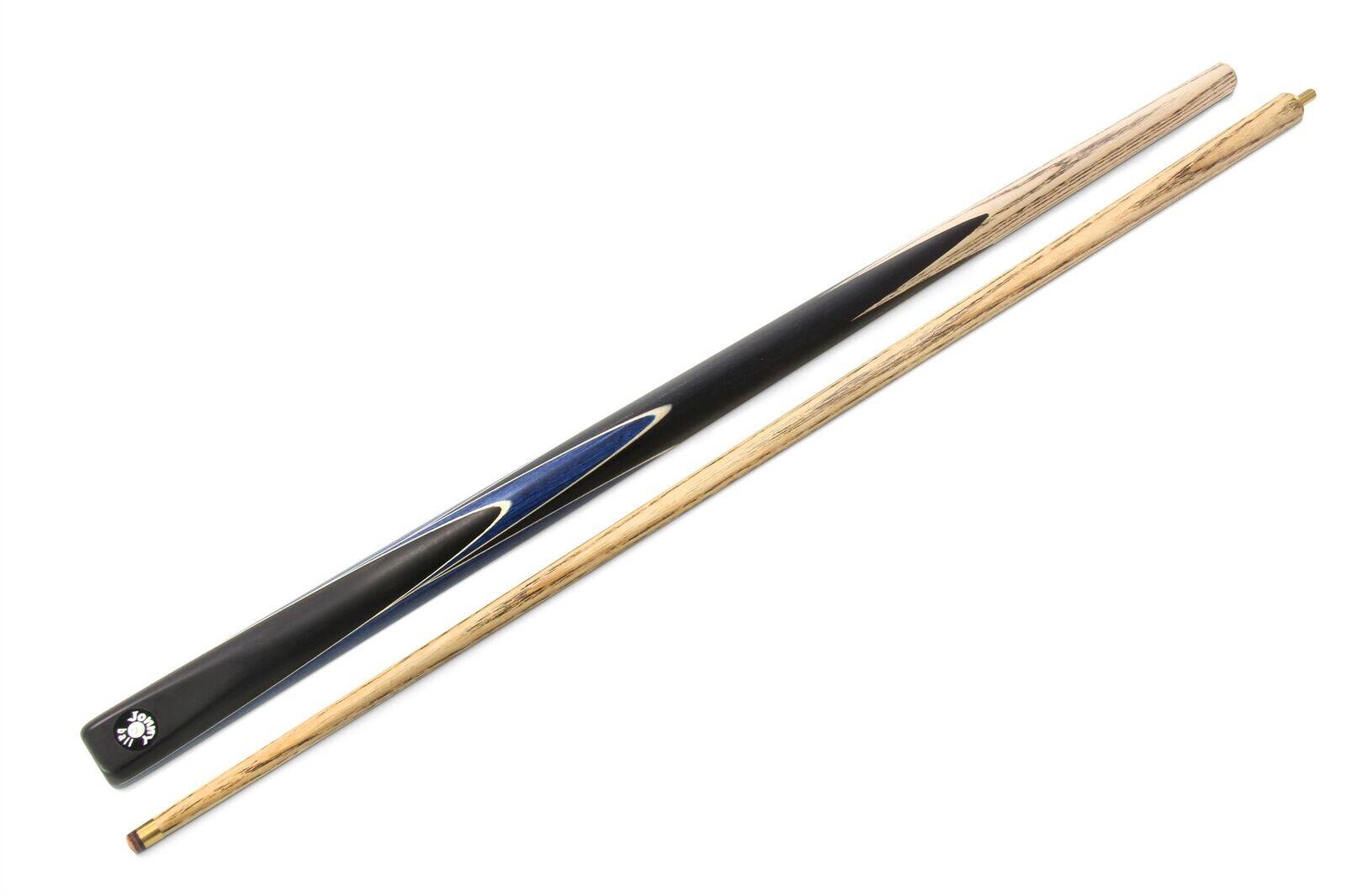 Jonny 8 Ball 2pc BLUE SNIPER 57 Inch Centre Joint Ash English Pool Cue 8mm 2/6