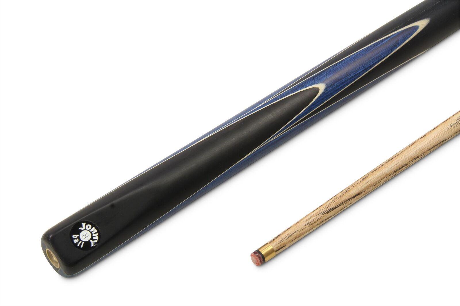 Jonny 8 Ball 2pc BLUE SNIPER 57 Inch Centre Joint Ash English Pool Cue 8mm 3/6