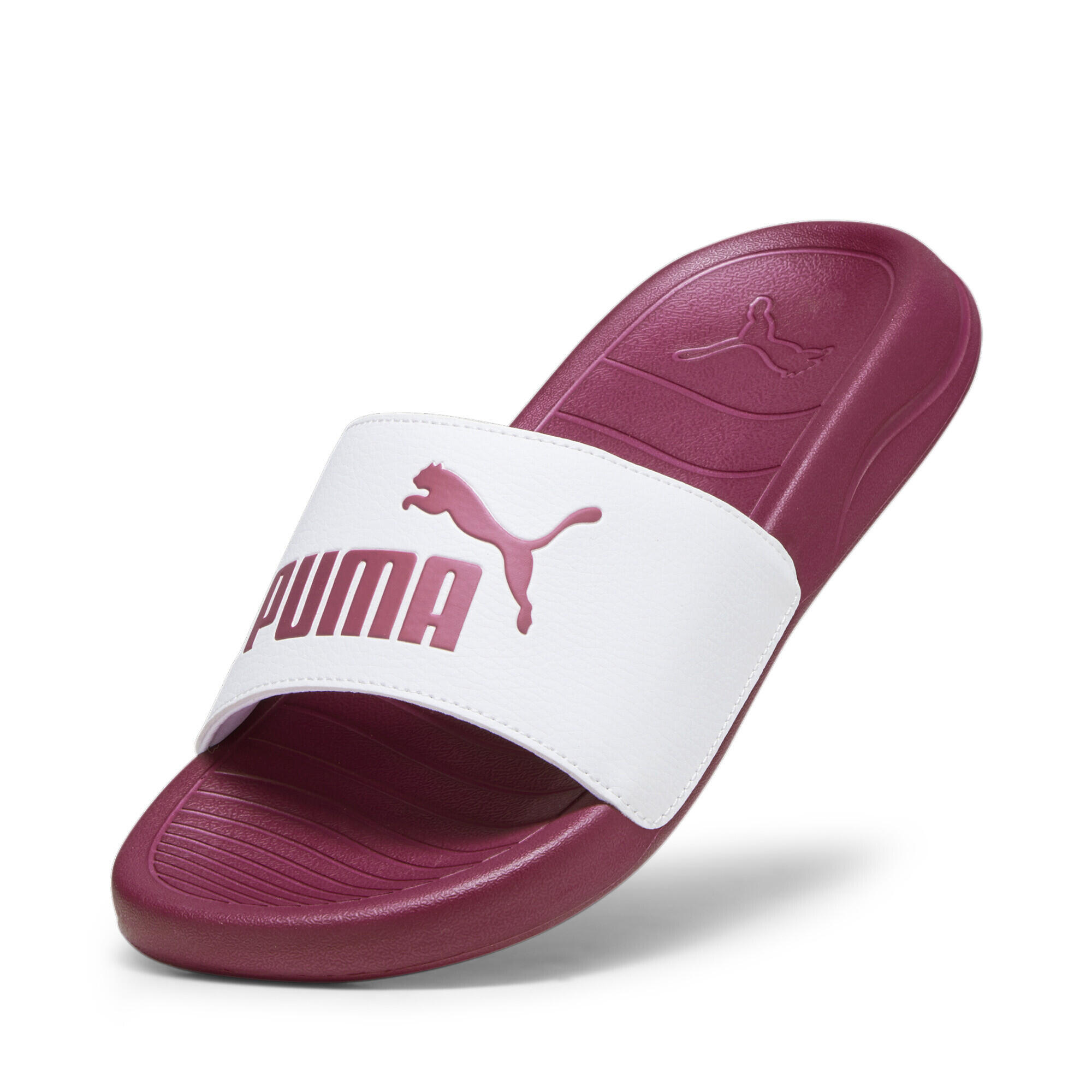 Claquettes Puma Modèle Popcat 20 Couleur Blanc 6/6