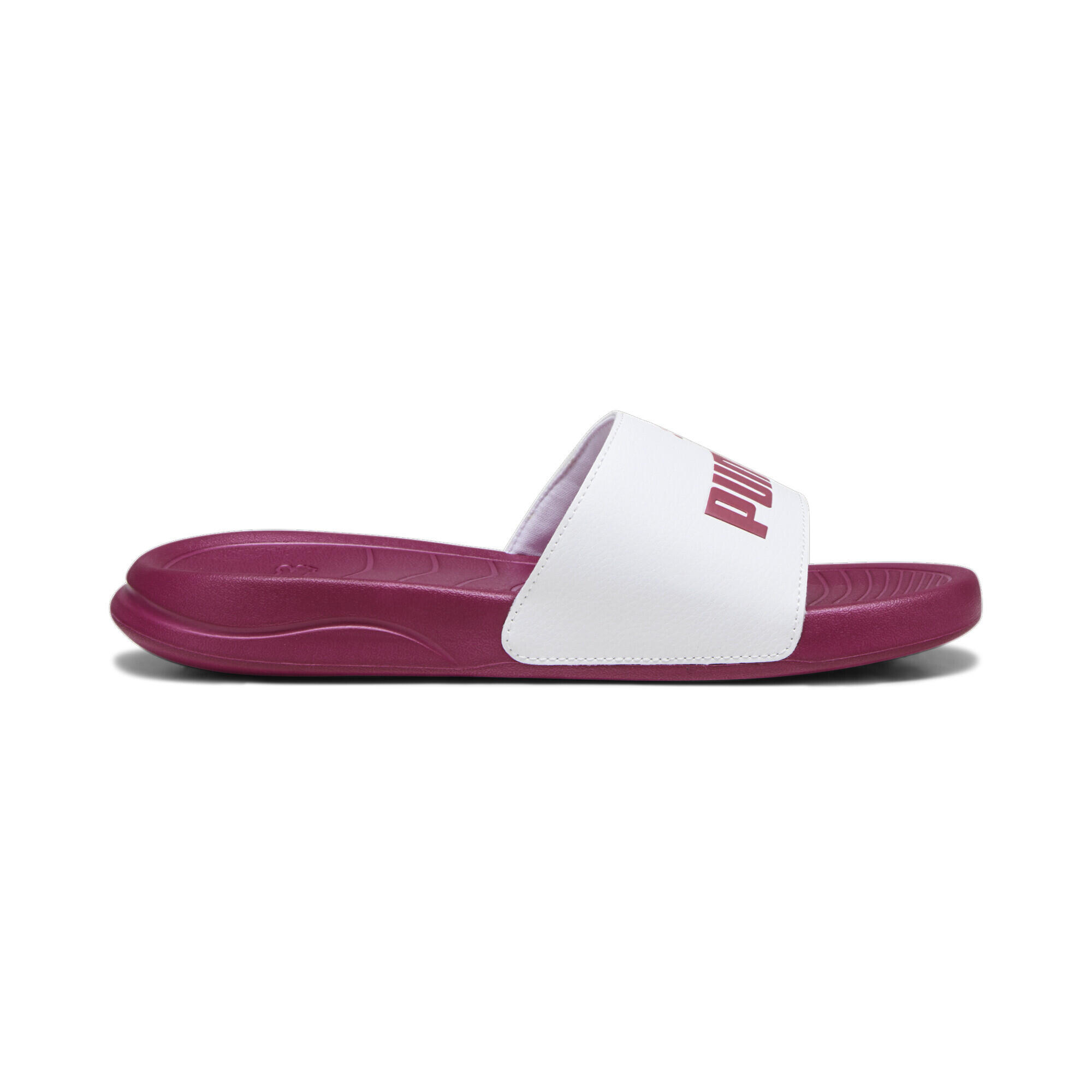 Claquettes Puma Modèle Popcat 20 Couleur Blanc 5/6