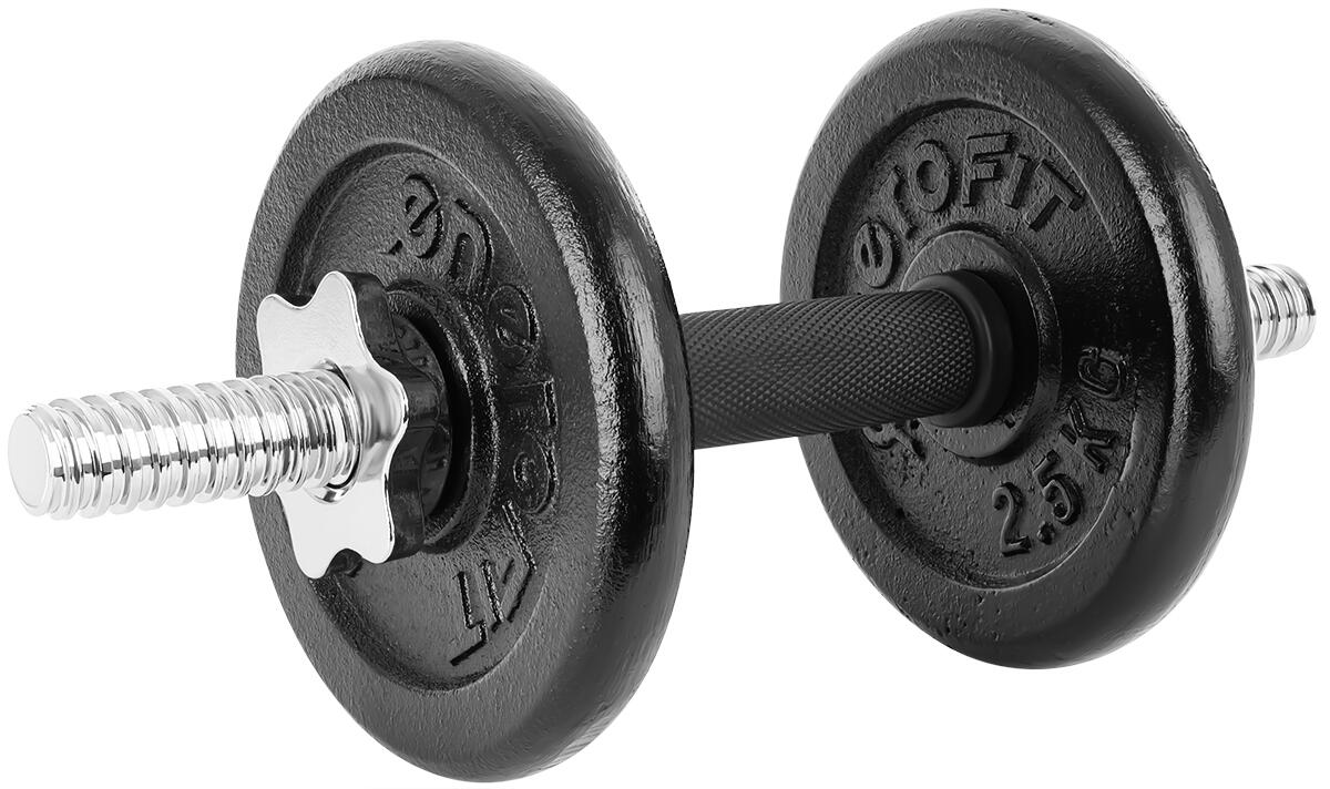 Zestaw obciążeń żeliwnych Enero Fit 19 kg 4/7