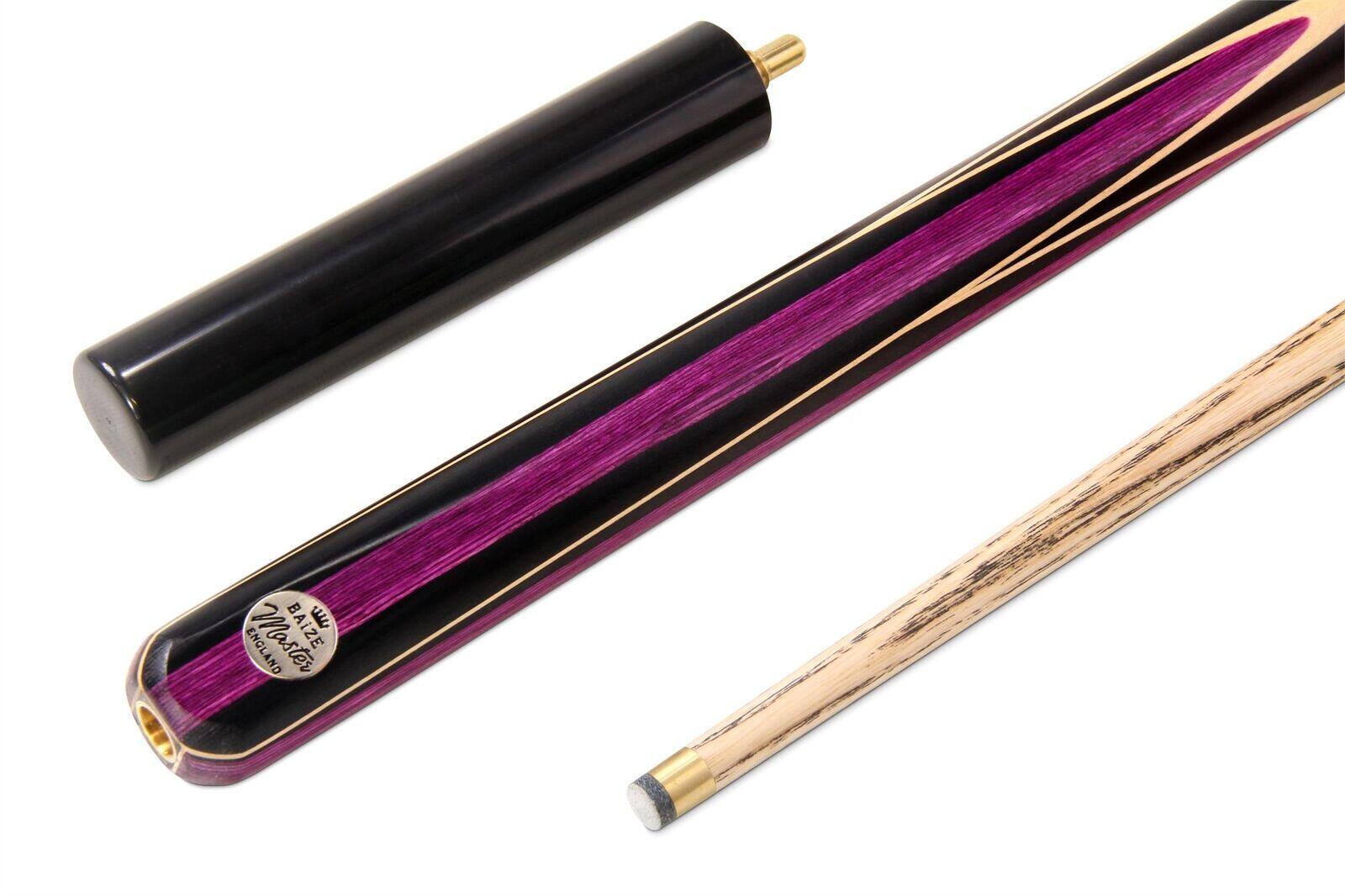 Baize Master PURPLE JESTER 58 Inch 1 Piece Ash Snooker Pool Cue with 9.75mm Tip 2/5