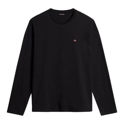 T-shirt met lange mouwen salis ls 1 heren zwart