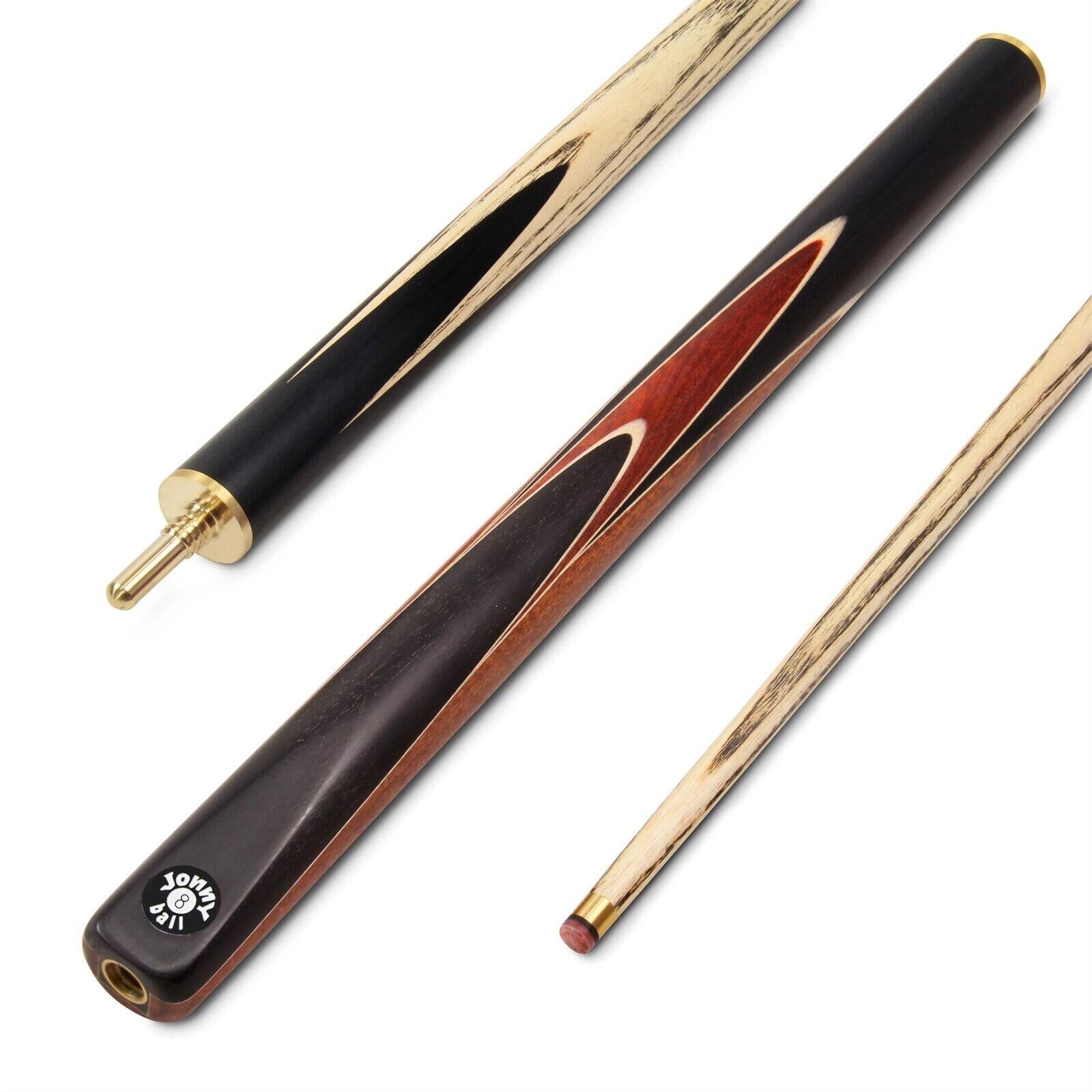 FUNKY CHALK Jonny 8 Ball 3/4 BROWN SNIPER 57 Inch Ash English Pool Cue with