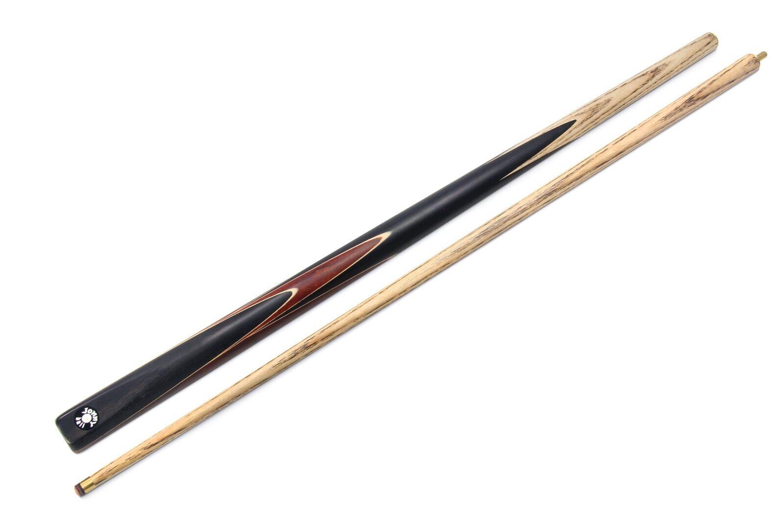 Jonny 8 Ball 2pc BROWN SNIPER 57 Inch Centre Joint Ash English Pool Cue 8mm 2/6