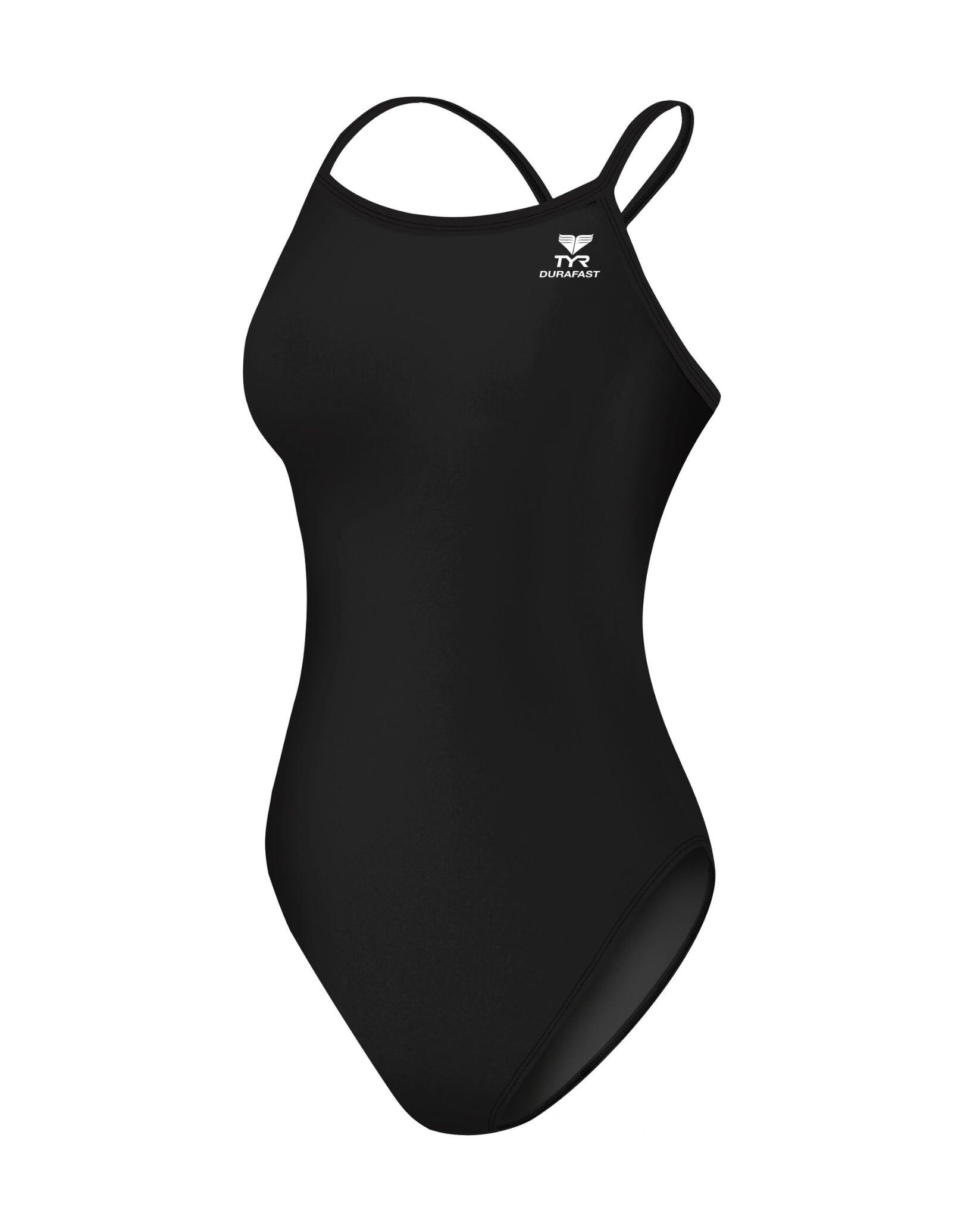 Maillot de bain 1 pièce femme TYR Solid Diamondfit Uni 3/5