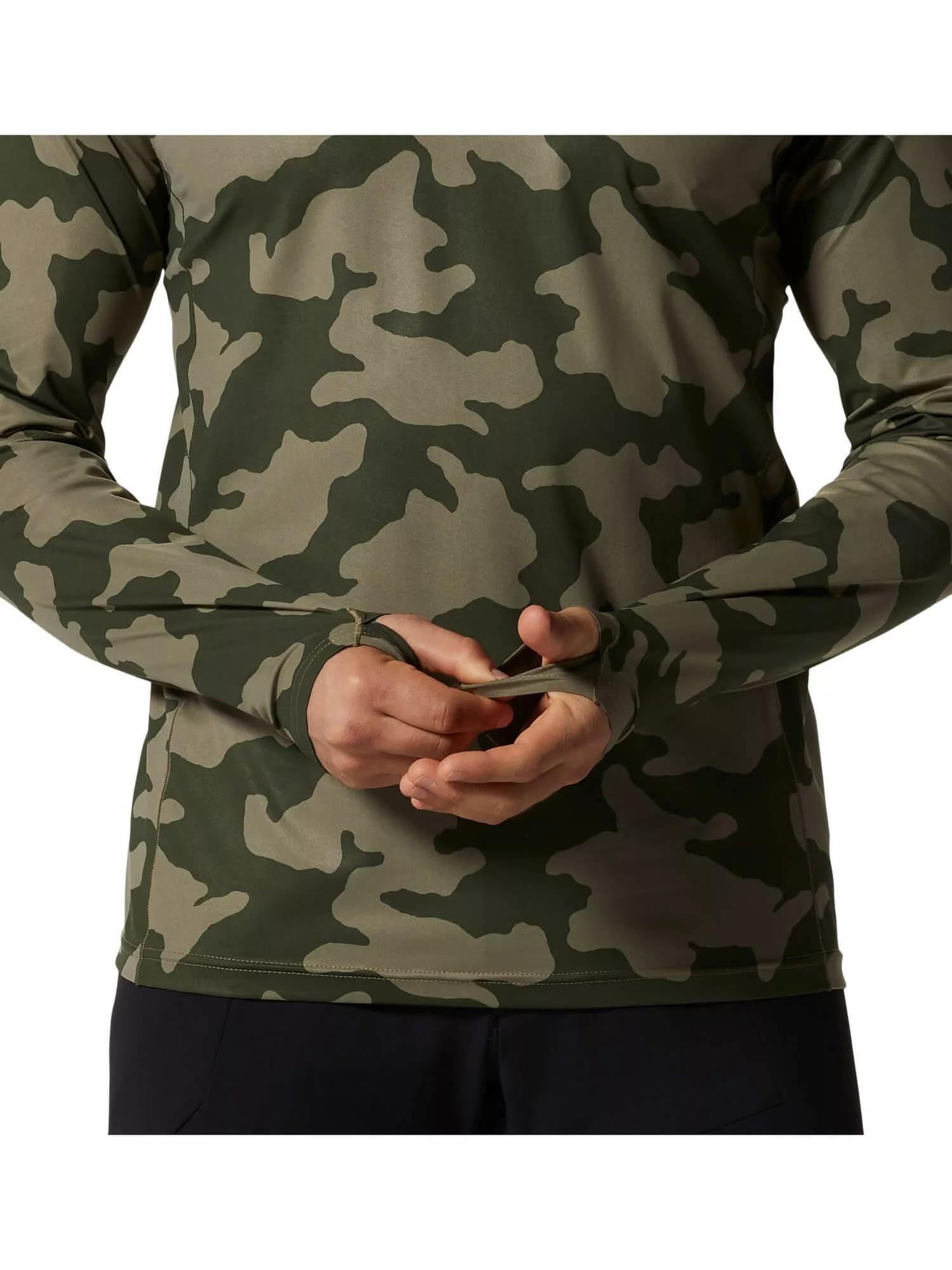 Koszulka sportowa męska Mountain Hardwear Mountain Stretch Hoody z długim rękawe 4/5