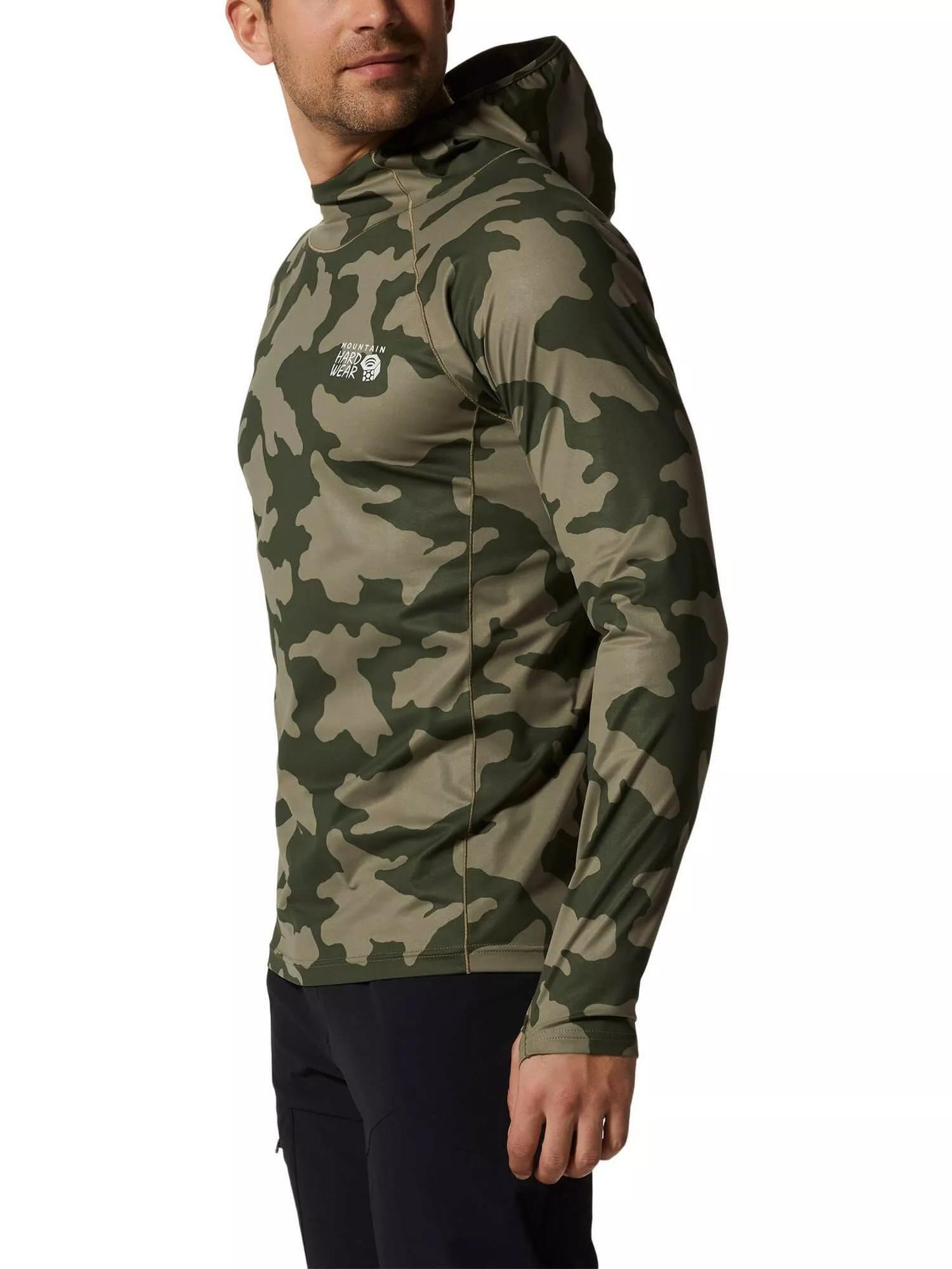 Koszulka sportowa męska Mountain Hardwear Mountain Stretch Hoody z długim rękawe 3/5