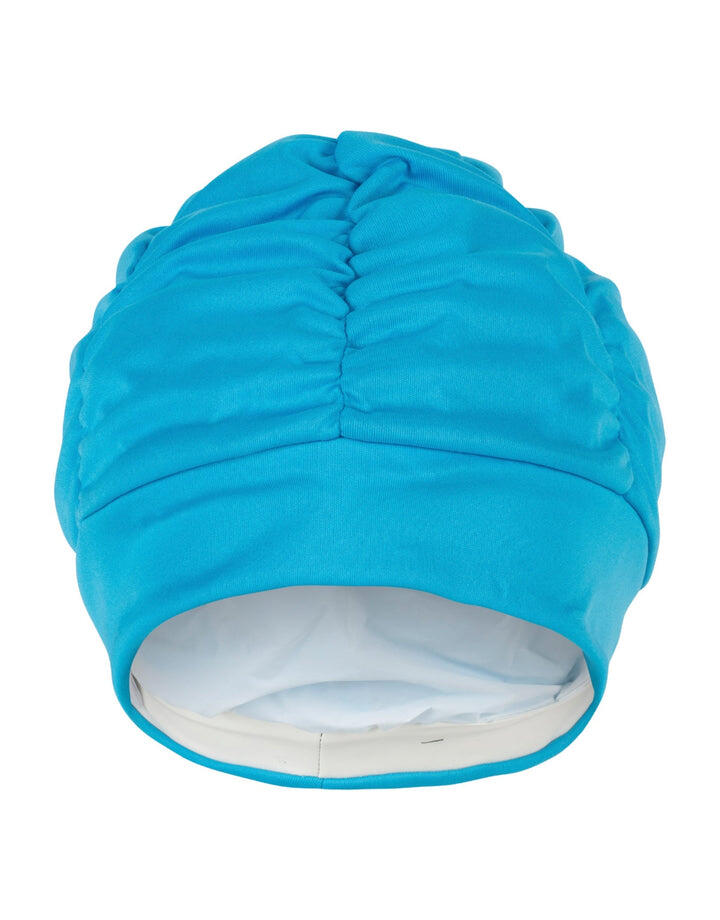 Fashy Pleated Fabric Swim Cap 2/4