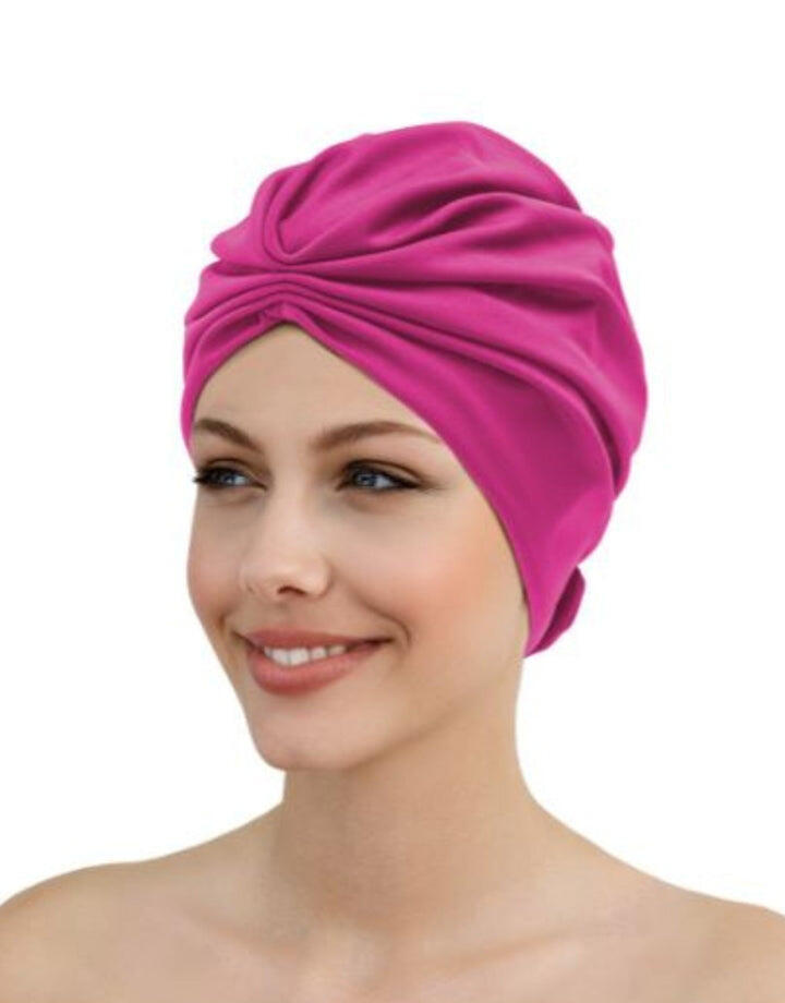 Fashy Turban Fabric Swim Cap 1/4