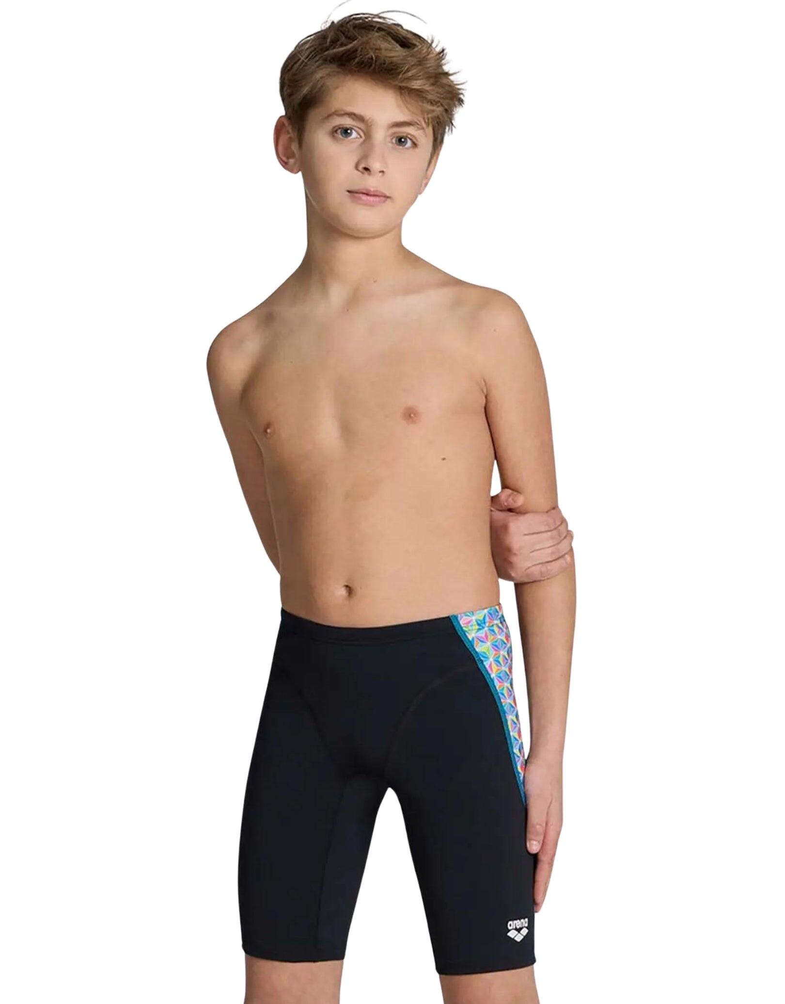 ARENA Arena Boys Kikko Starfish Swim Jammer - Black/Multi