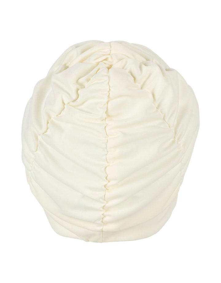 Fashy Pleated Fabric Swim Cap 3/4