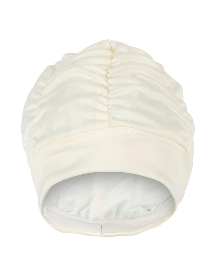 Fashy Pleated Fabric Swim Cap 2/4