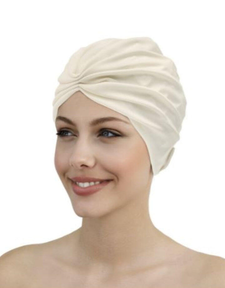 Fashy Turban Fabric Swim Cap 1/4