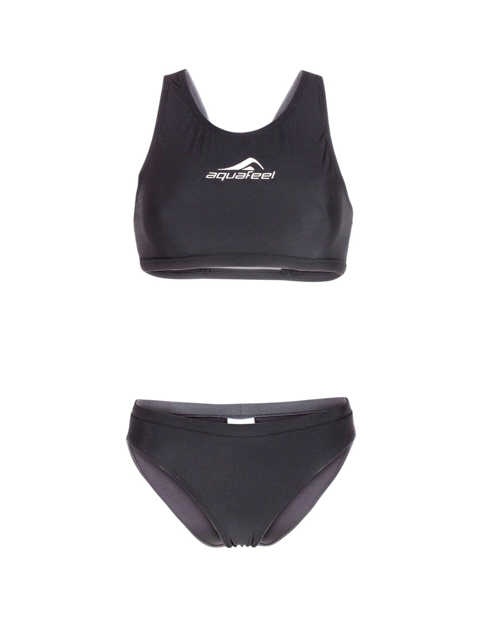 Aquafeel Racerback Bikini Set - Black 1/3