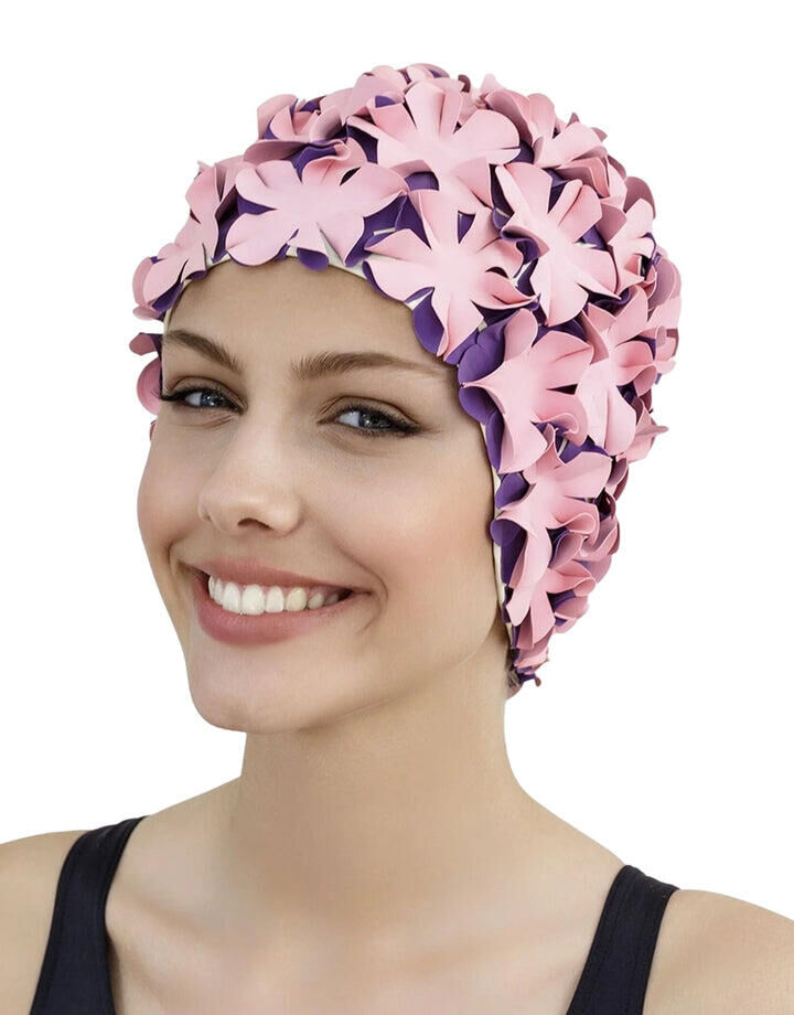 FASHY Fashy Flower Rubber Swim Cap