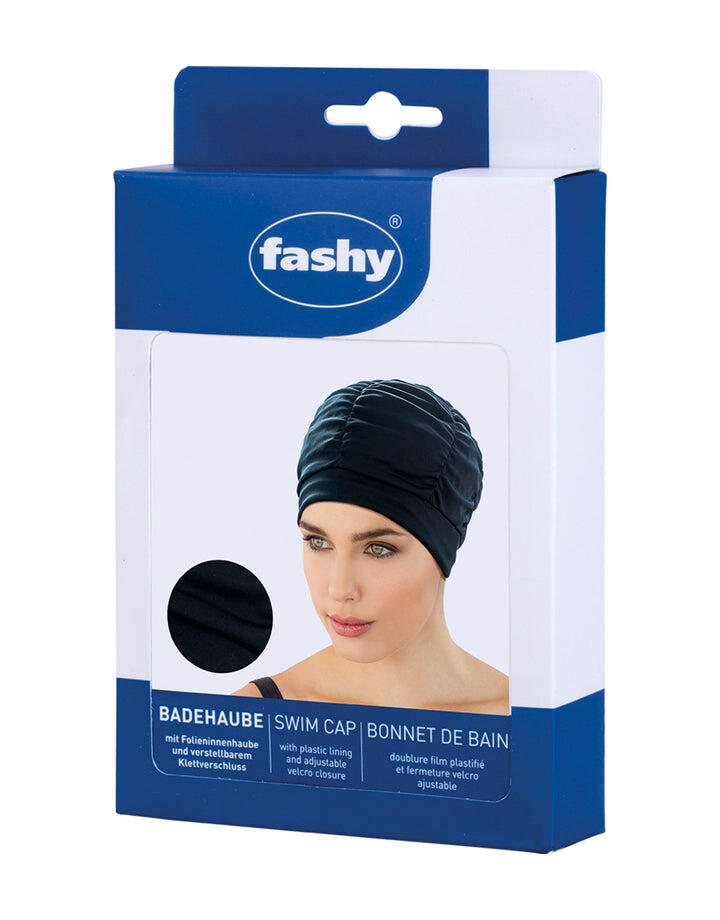 Fashy Pleated Fabric Swim Cap 5/5