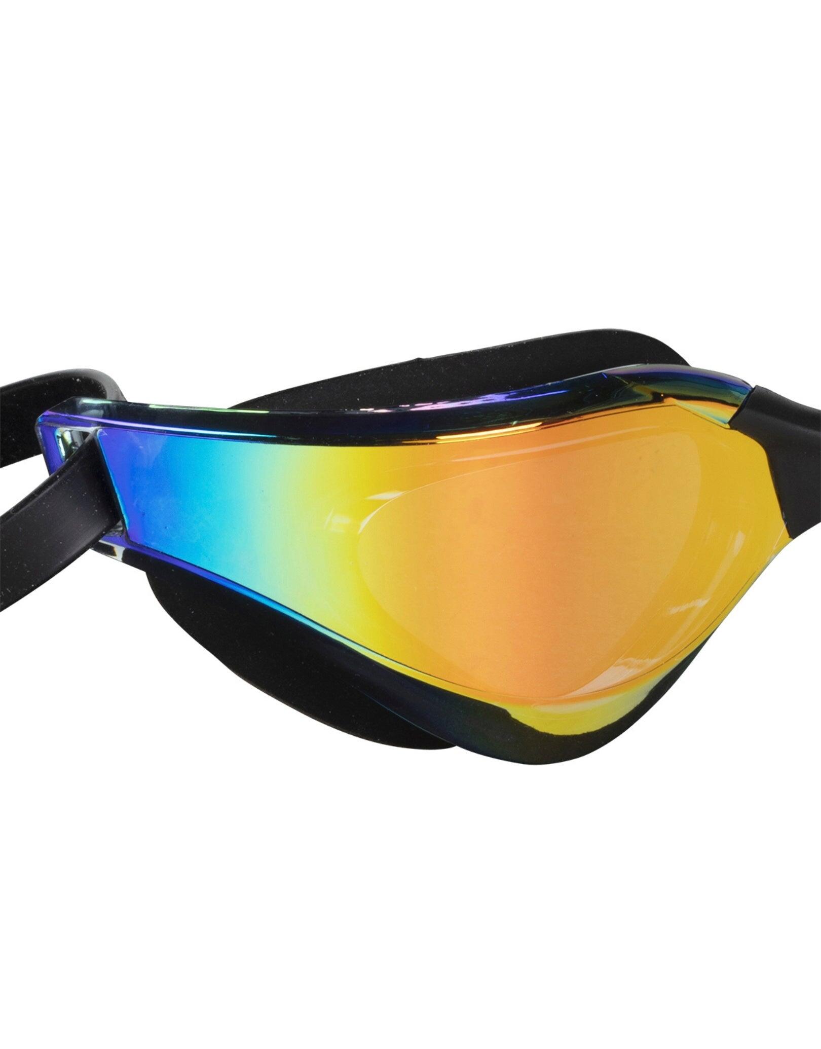 AQUAFEEL Schwimmbrille Ultra Cut Mirror - schwarz fluo orange 2/5
