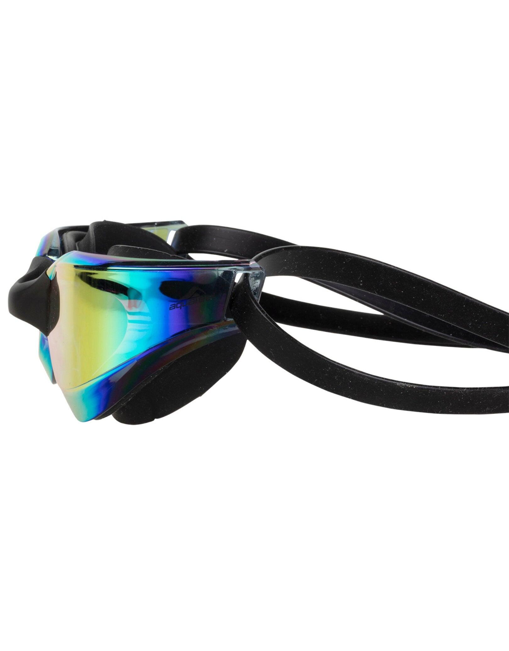 AQUAFEEL Schwimmbrille Ultra Cut Mirror - schwarz fluo orange 4/5