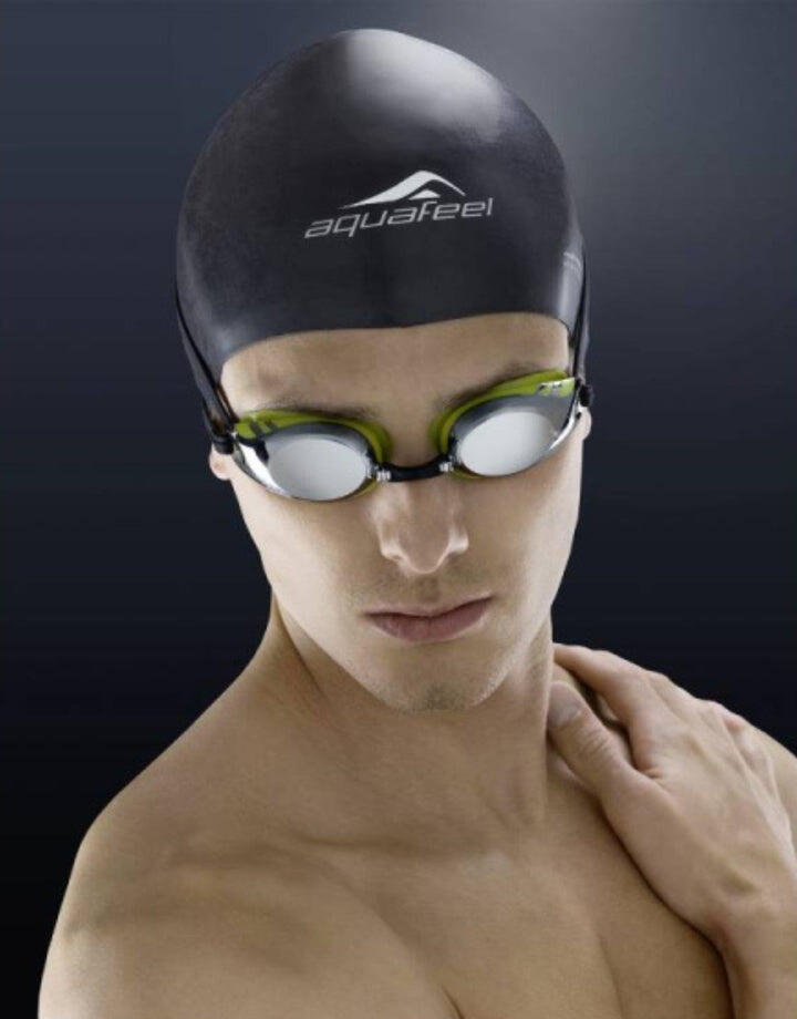 Czepek pływacki silikonowy Aquafeel Bullitt Silicone Cap 2/5