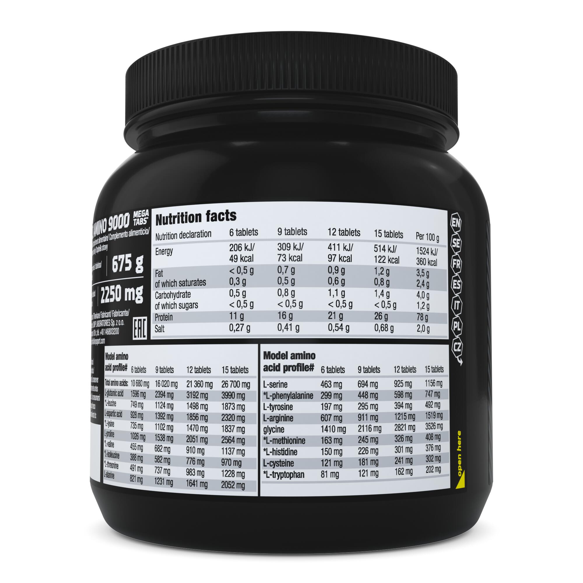 Anabolic Amino 9000 -  - 300 stuks 3/3