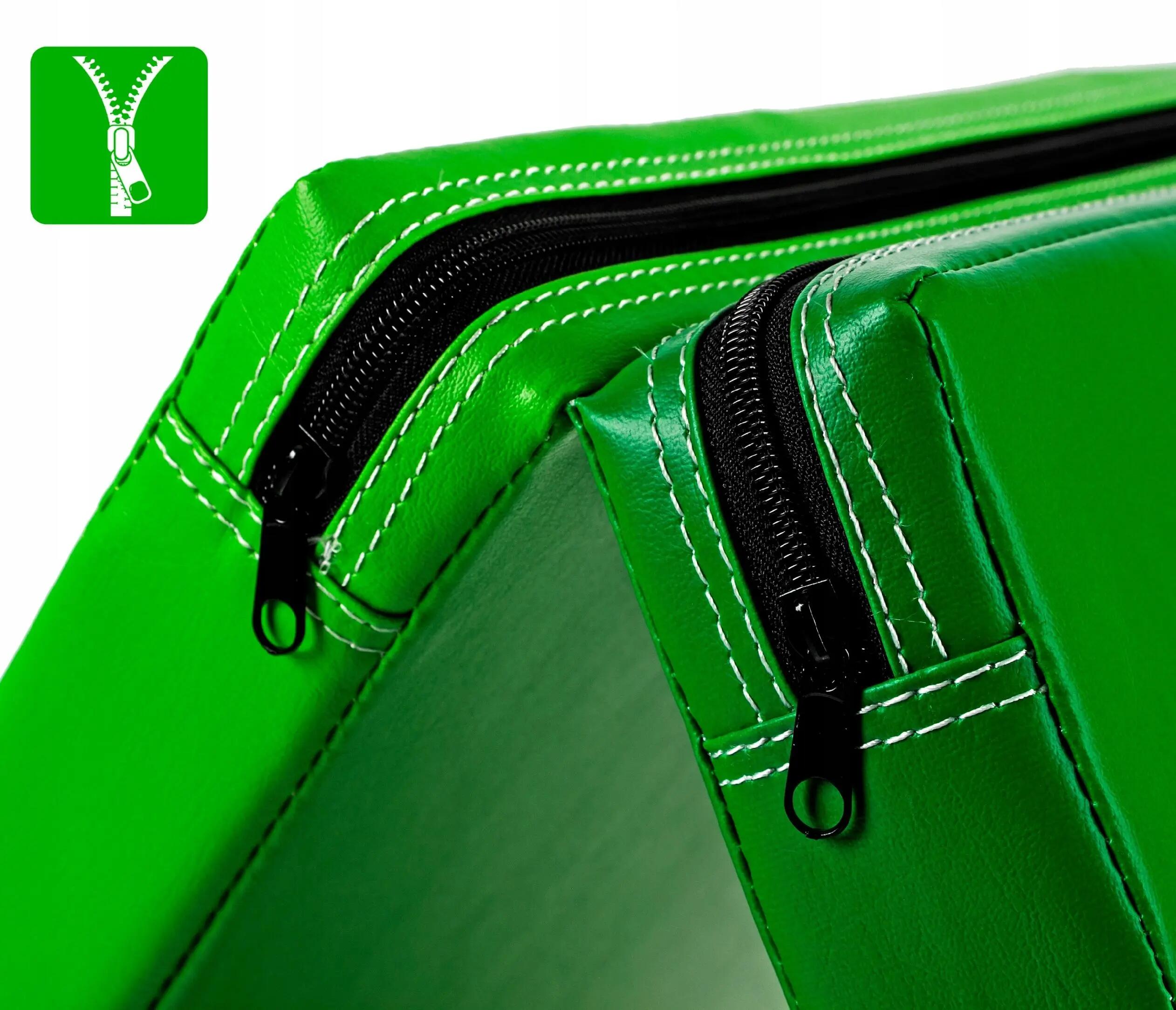 Materac gimnastyczny składany Sapphire SH-110 180x60x5cm rehabilitacja uchwyty 6/7