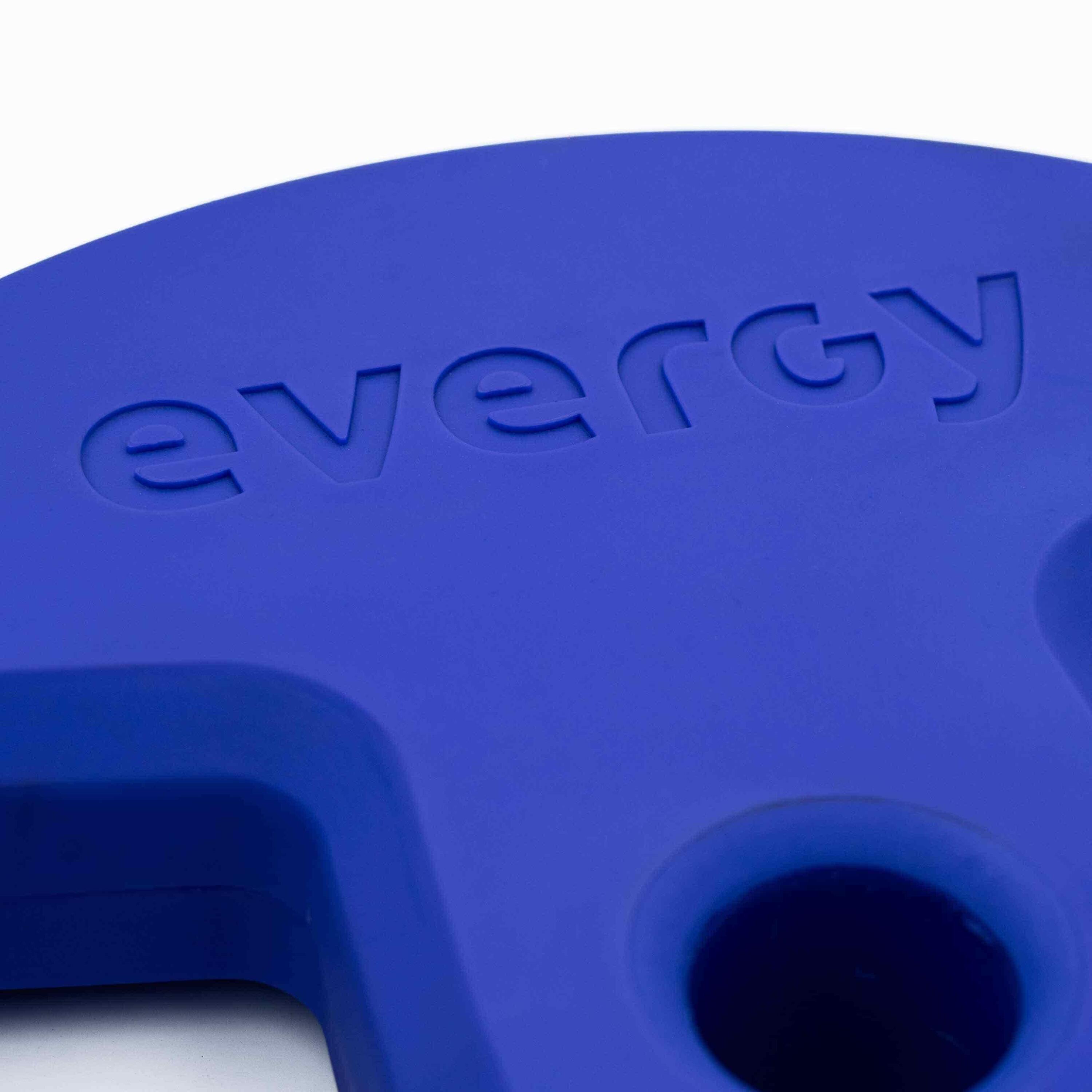 Disco everpump élite (pu) 10kg morado musculación 4/4