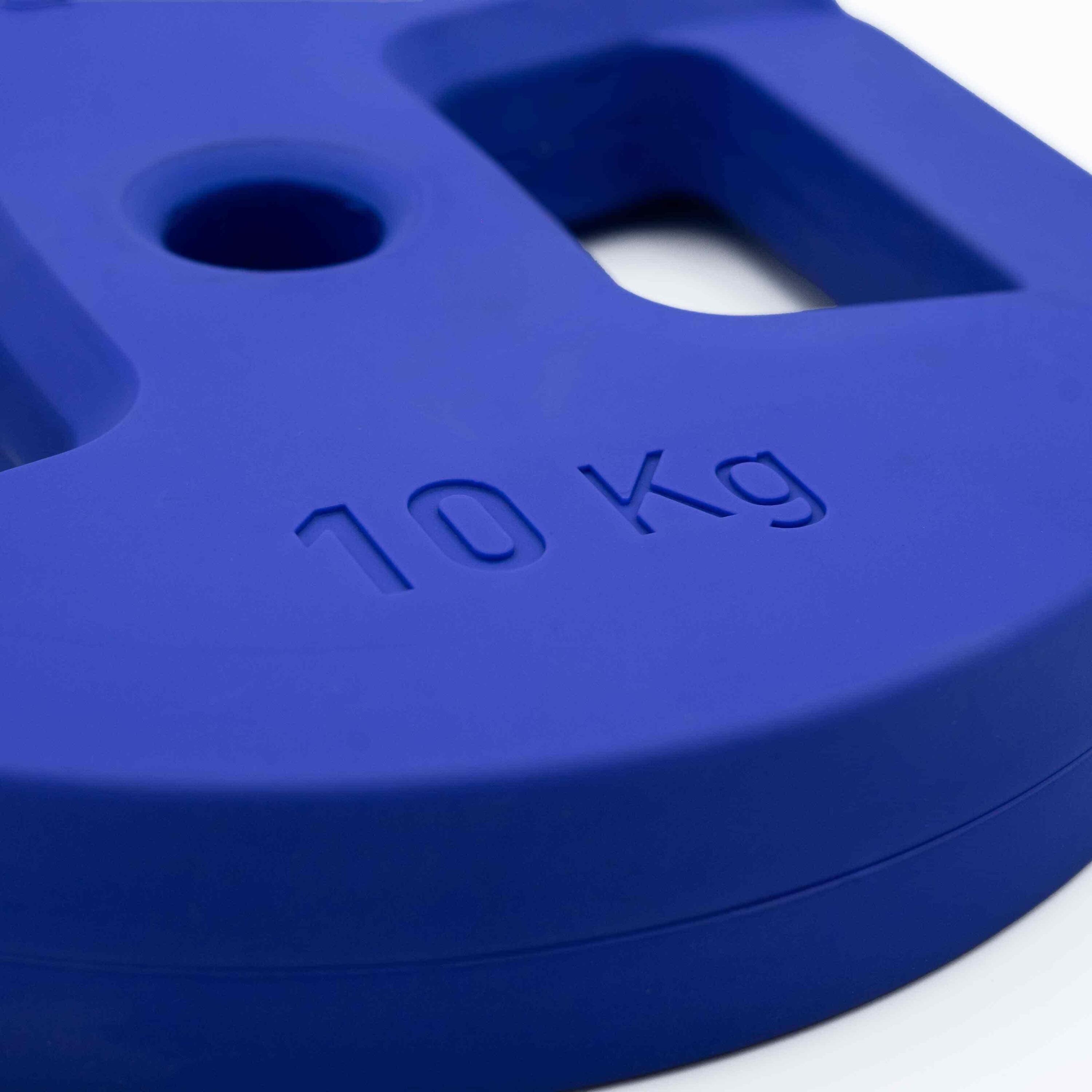 Disco everpump élite (pu) 10kg morado musculación 2/4