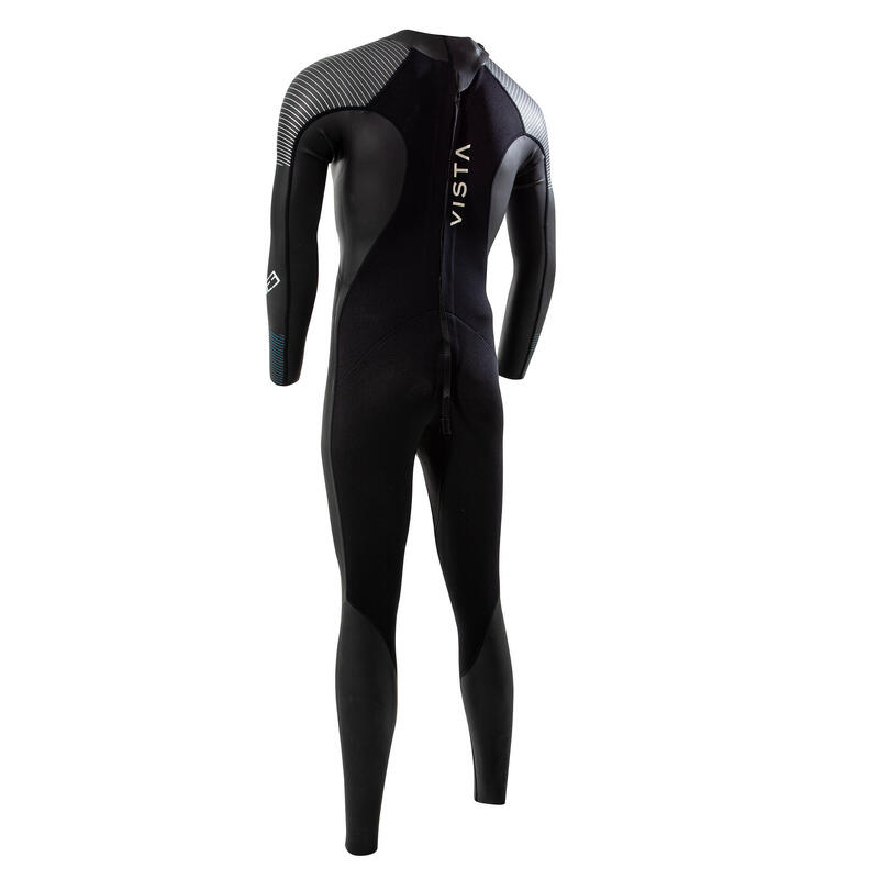 Refurbished Mens Triathlon Neoprene Wetsuit Zone 3 Vista C Grade ZONE