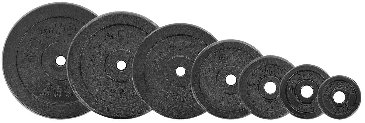 Talerz do podnoszenia ciężarów Enero Fit 26,5 mm 6/6