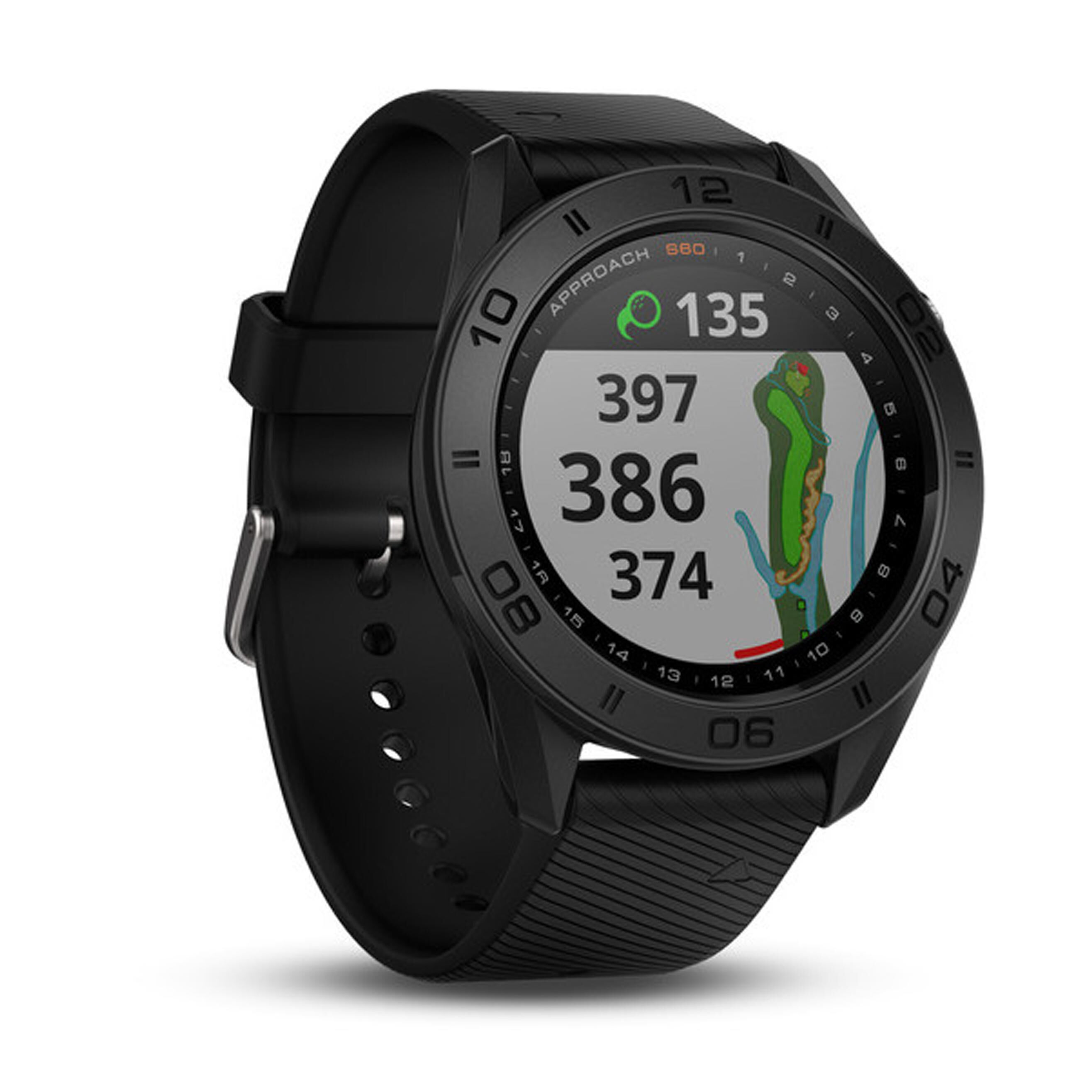 GARMIN REFURBISHED GPS GOLF WATCH - GARMIN APPROACH S60 - BLACK - B GRADE