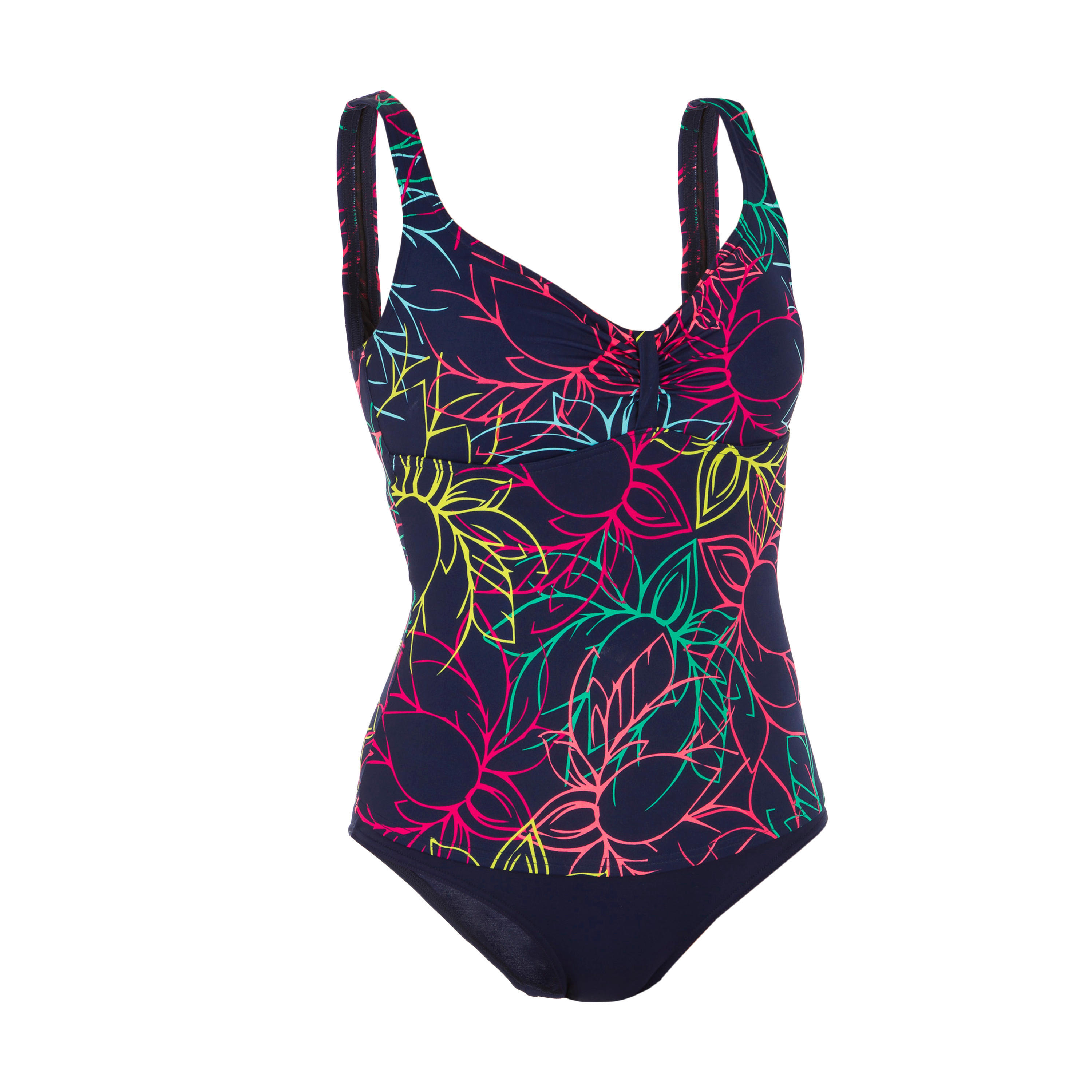 Refurbished Womens 1-Piece Body-Sculpting Swimsuit - A Grade 1/7