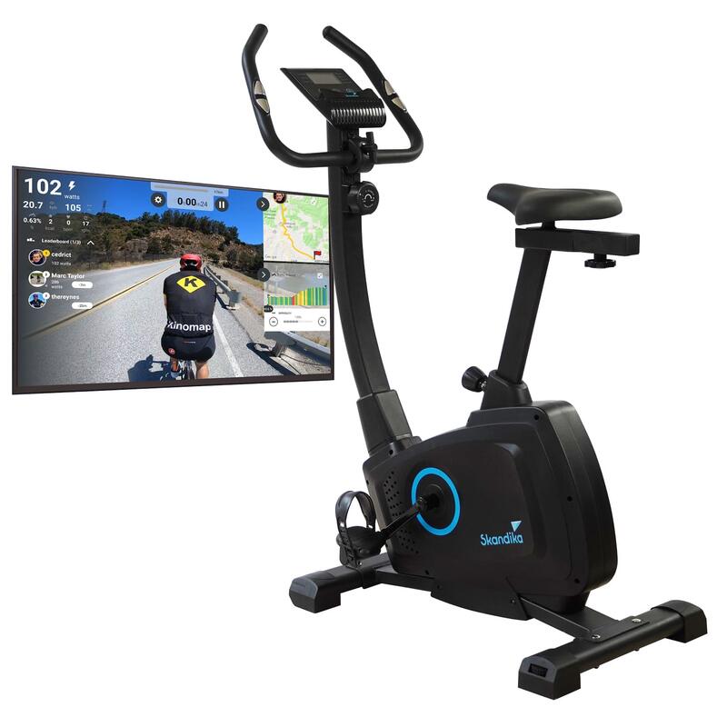 Bicicleta ergométrica Bragi - aparelho de treino para casa - 7 kg massa volante