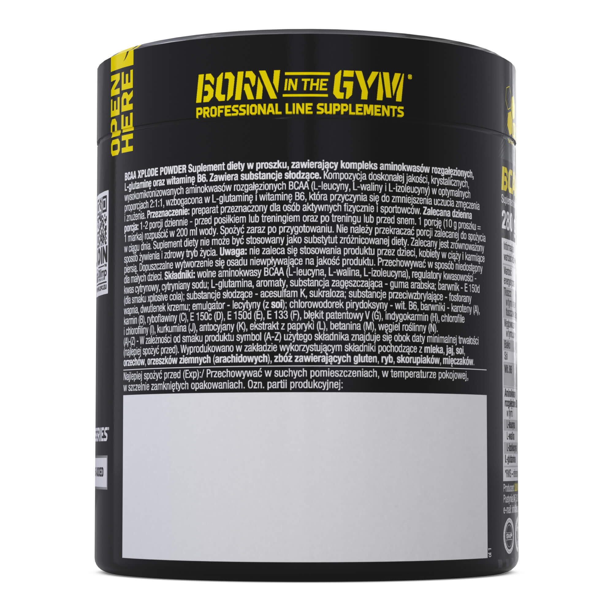 BCAA Xplode Powder OLIMP 280 g Cola 3/3