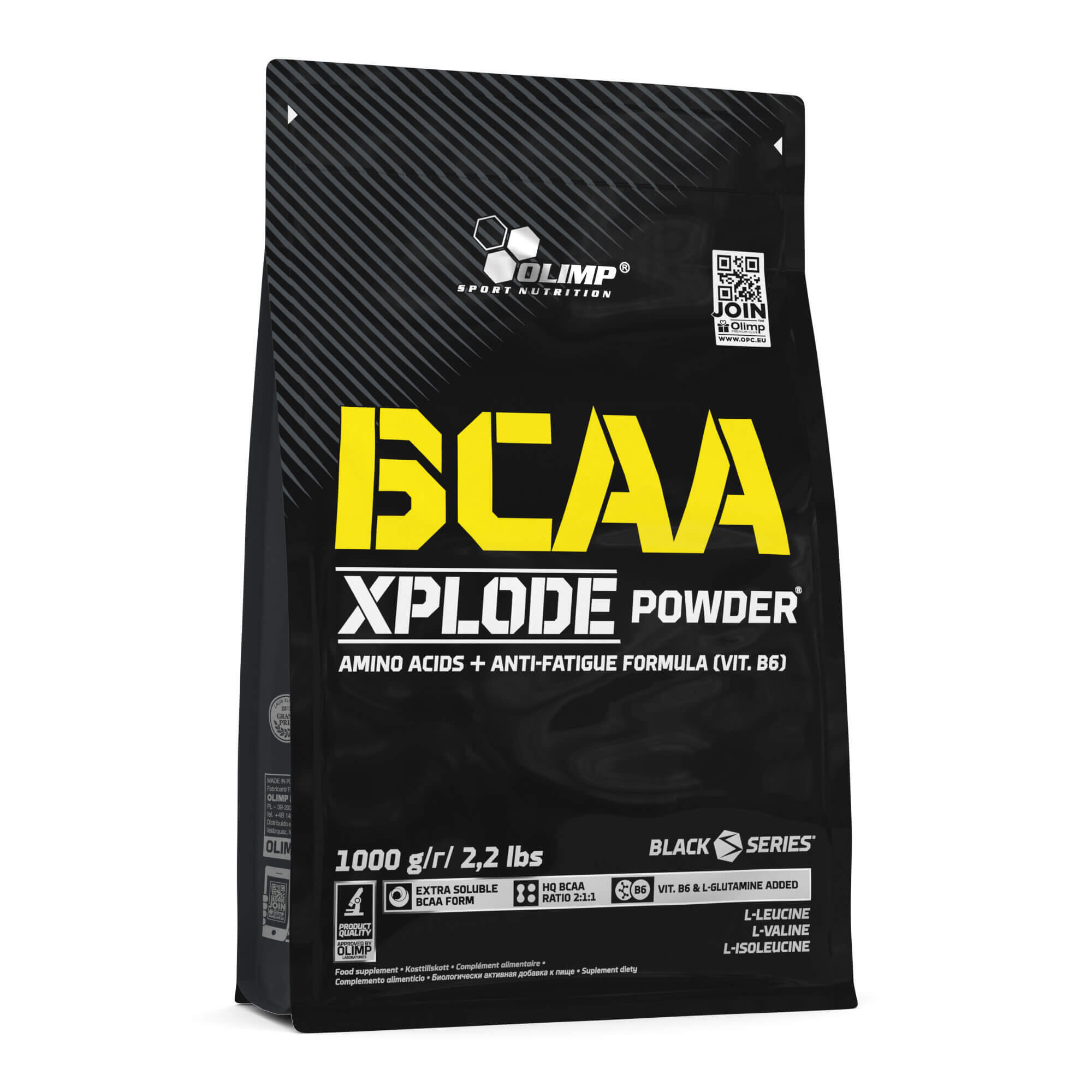 Aminokwasy Olimp BCAA Xplode Powder® - 1000g Ananas