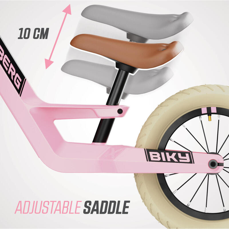 Vélo d’équilibre Biky Retro rose