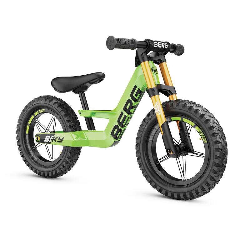 BERG Biky Cross Vert 12 inch vélo enfant draisienne