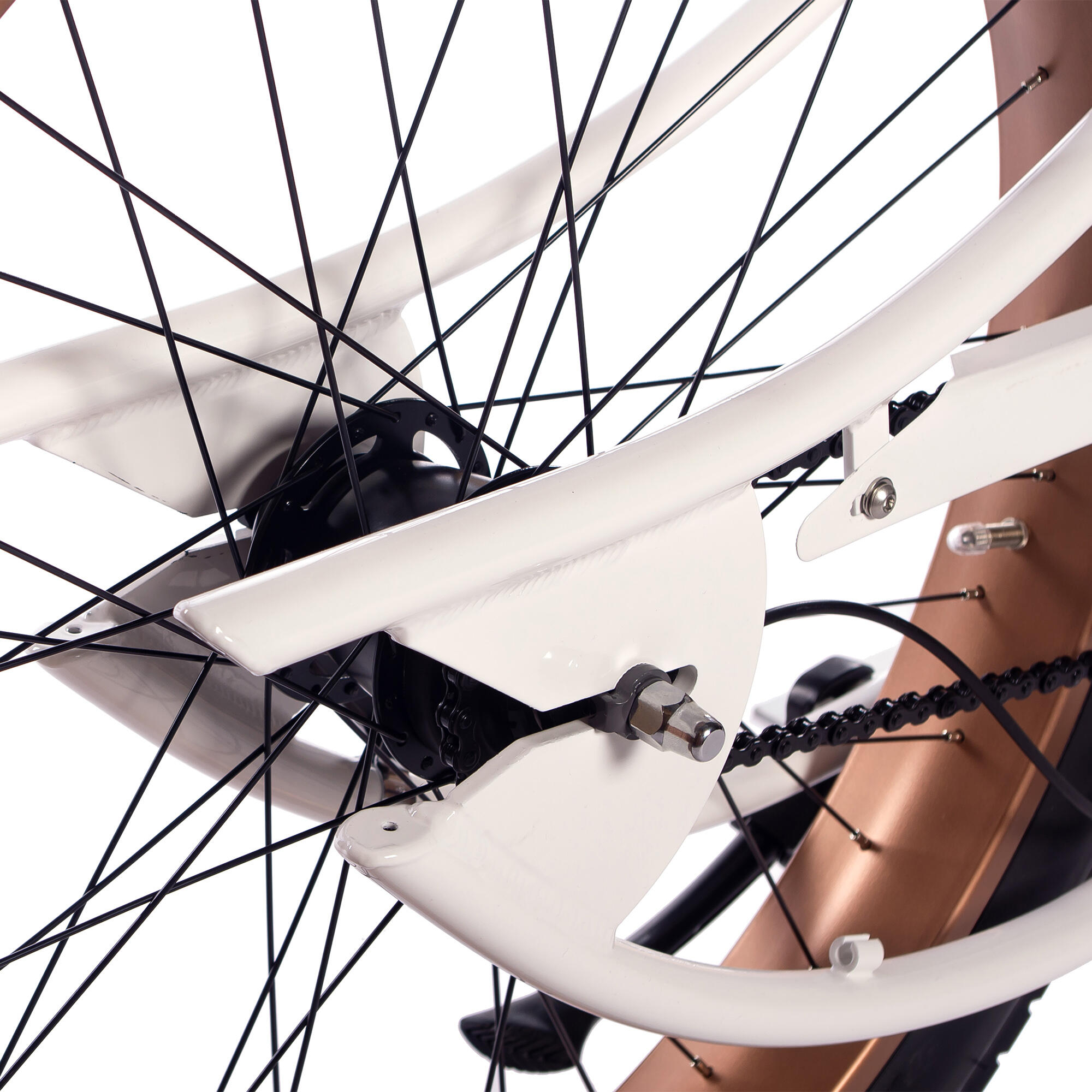 Rower miejski męski Plumbike Grand Chopper Jake 7-biegowy z hamulcem tarczowym 4/7