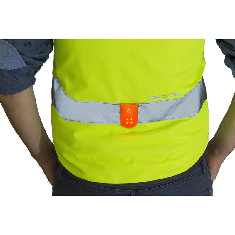 Veste de vélo - Drone - sans manches - fluorescent - réfléchissant