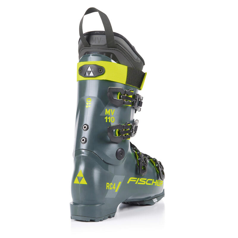 Fischer RC4 110 MV VAC GW Rhino grey/Rhino grey skischoenen Unisex