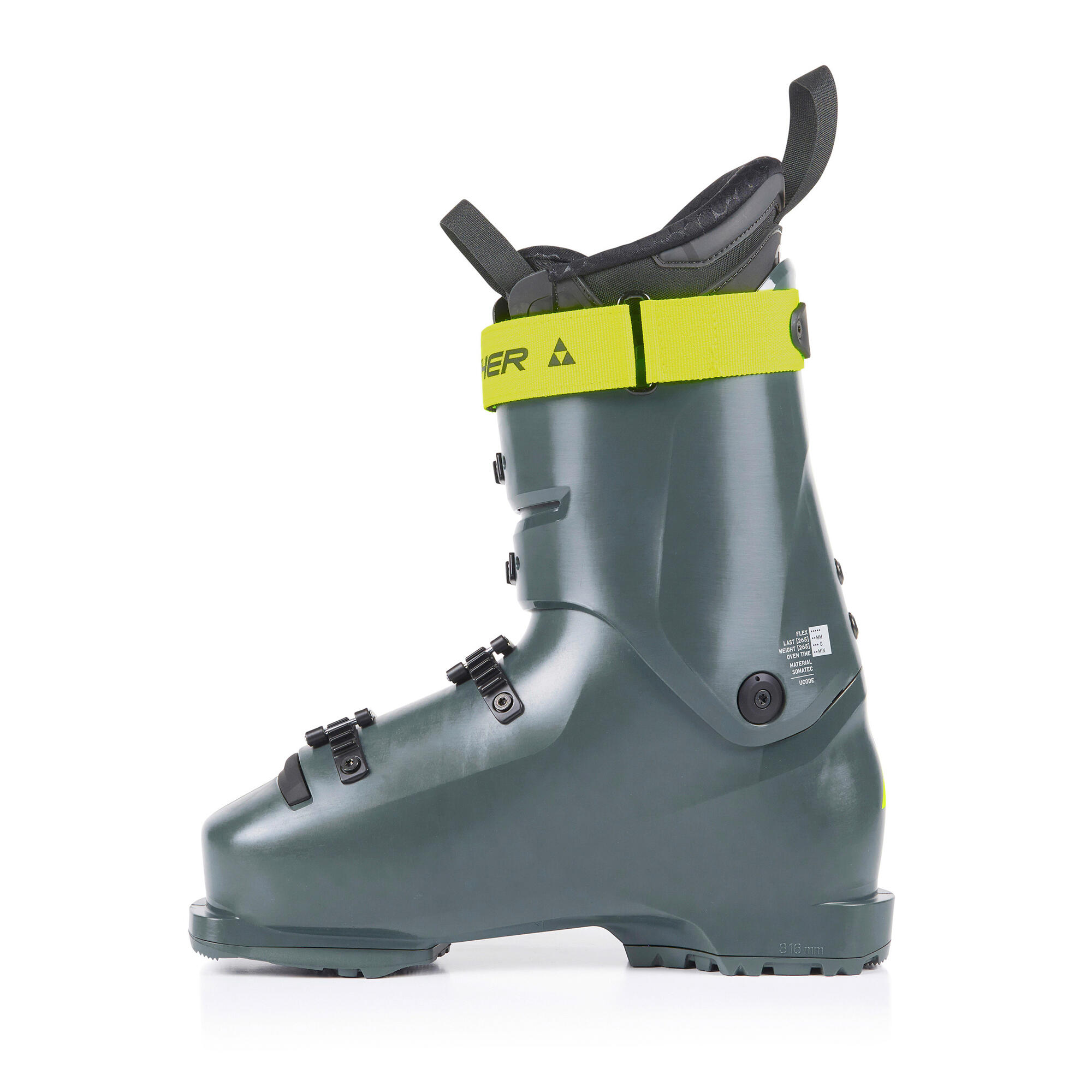 Fischer RC4 110 MV VAC GW Rhino grey/Rhino grey skischoenen Unisex 4/4