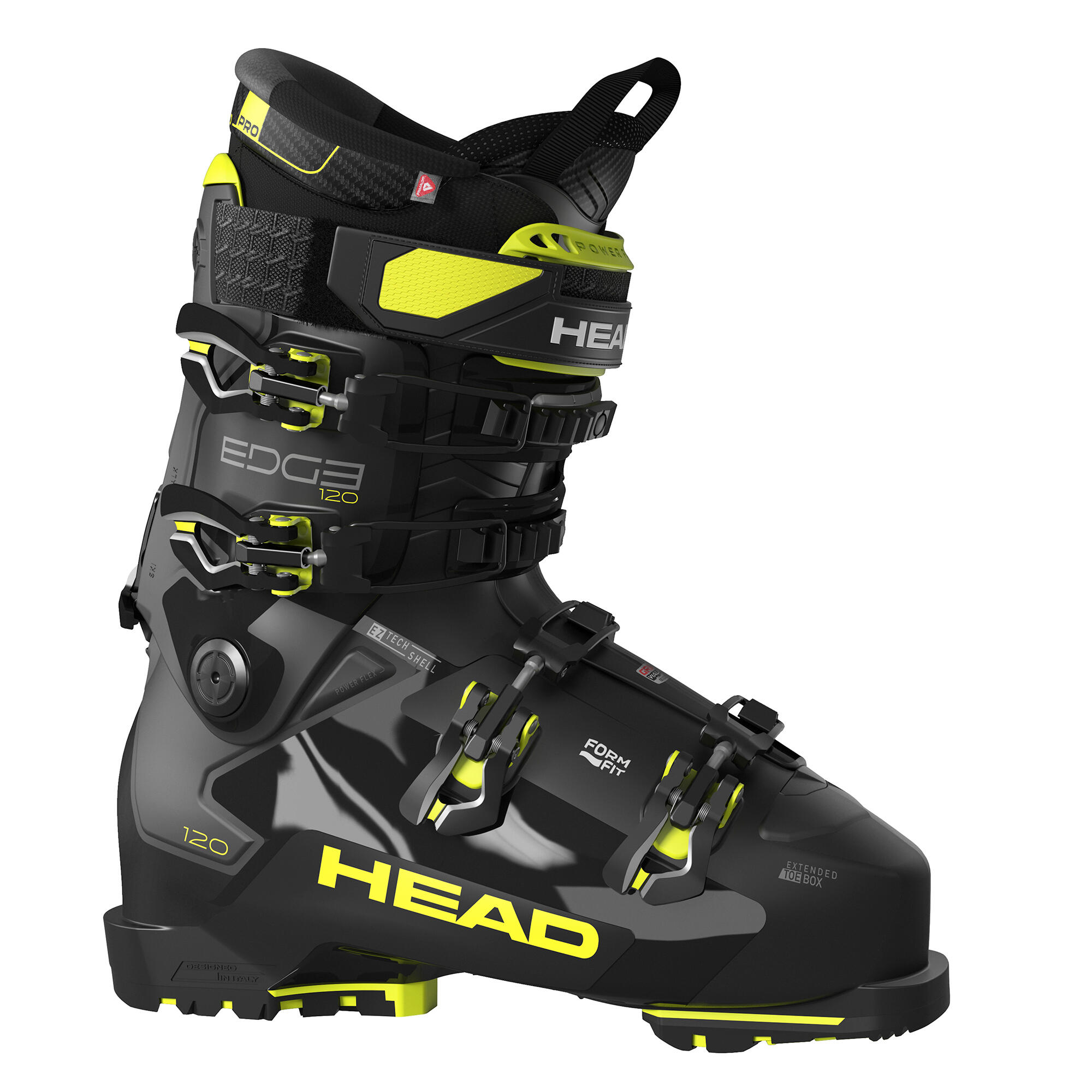 HEAD Head EDGE 120 HV GW Schwarz/Gelb Skischuhe Herren