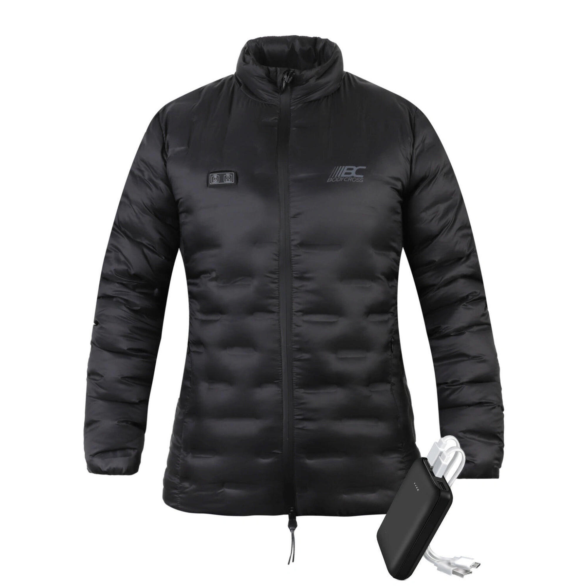 Doudoune chauffante waterproof CORALY Noir