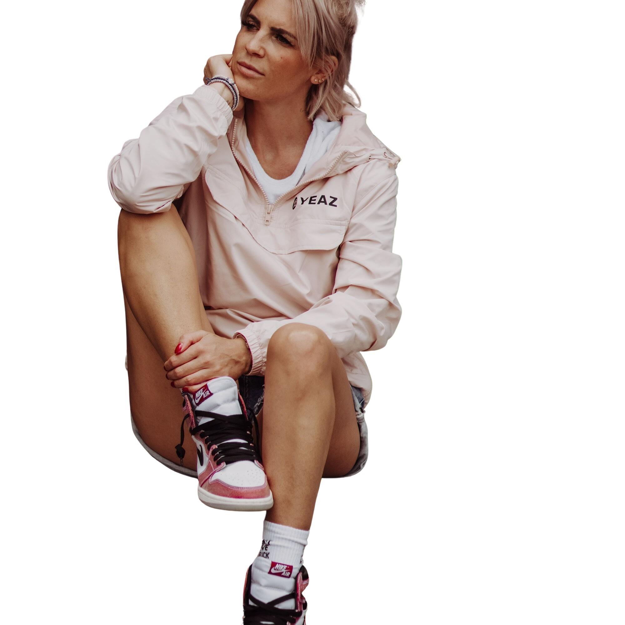 YEAZ Corta-Vento Rosa Claro CHAZY 2/4