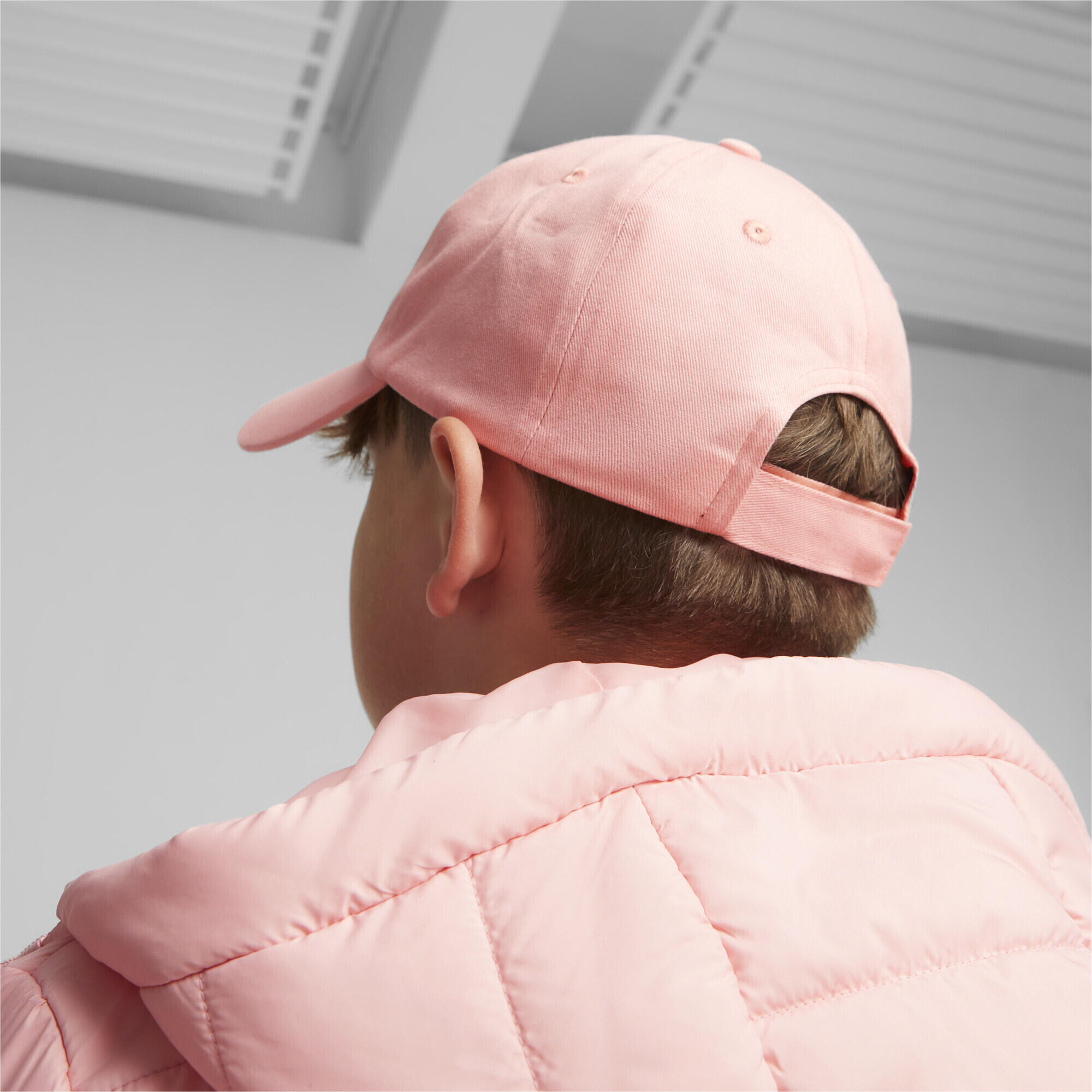 Essentials Cat Logo pet voor jongeren PUMA Peach Smoothie Pink 3/4