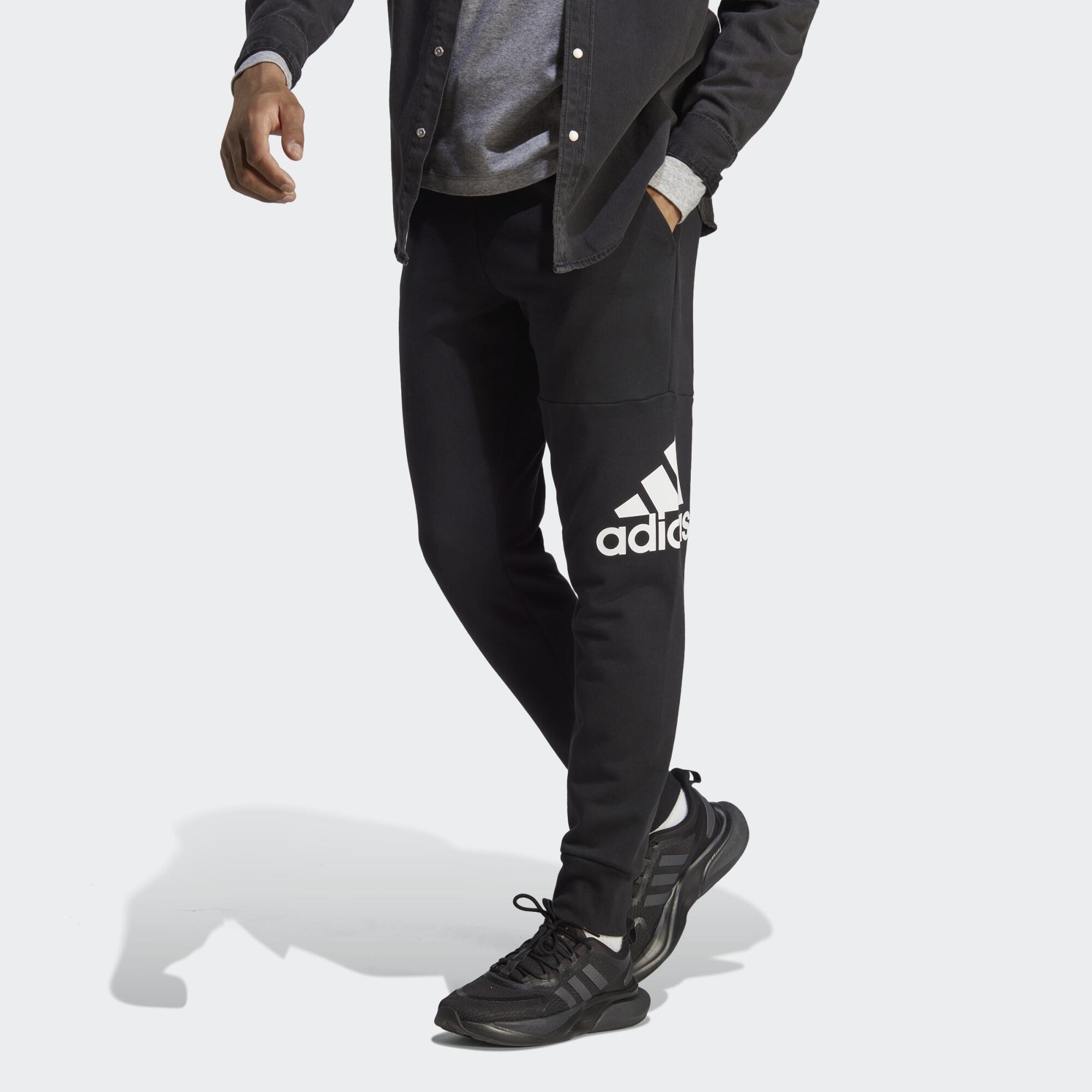 ADIDAS Kalhoty Essentials French Terry Tapered Cuff Logo