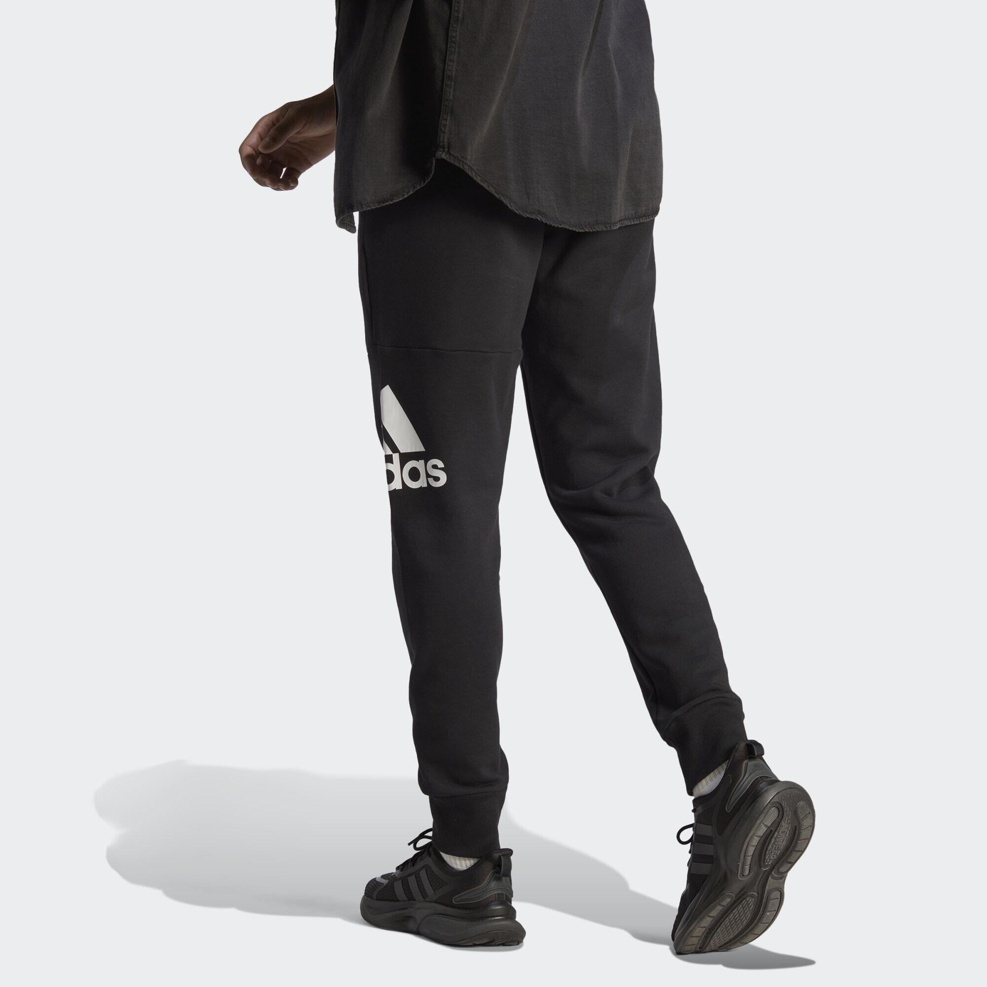 Essentials French Terry Tapered Cuff Logo Pants 4/7