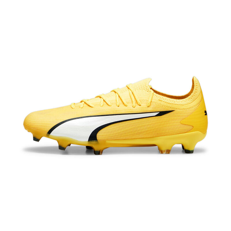 Chaussures de football ULTRA ULTIMATE FG/AG PUMA Yellow Blaze White Black