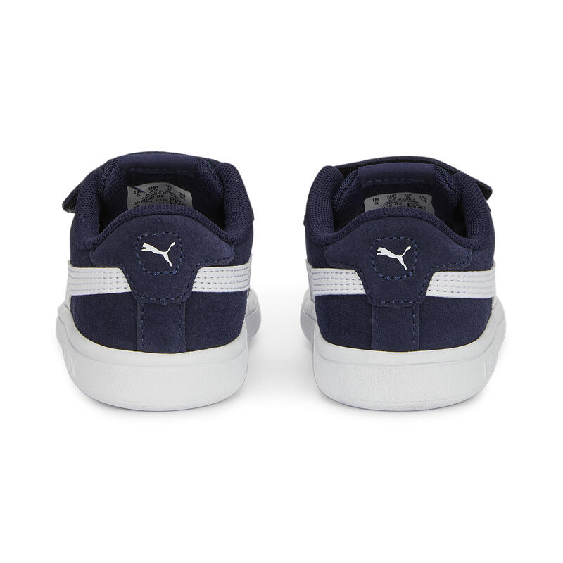 Smash 3.0 Suede sneakers voor baby’s PUMA Navy White Blue
